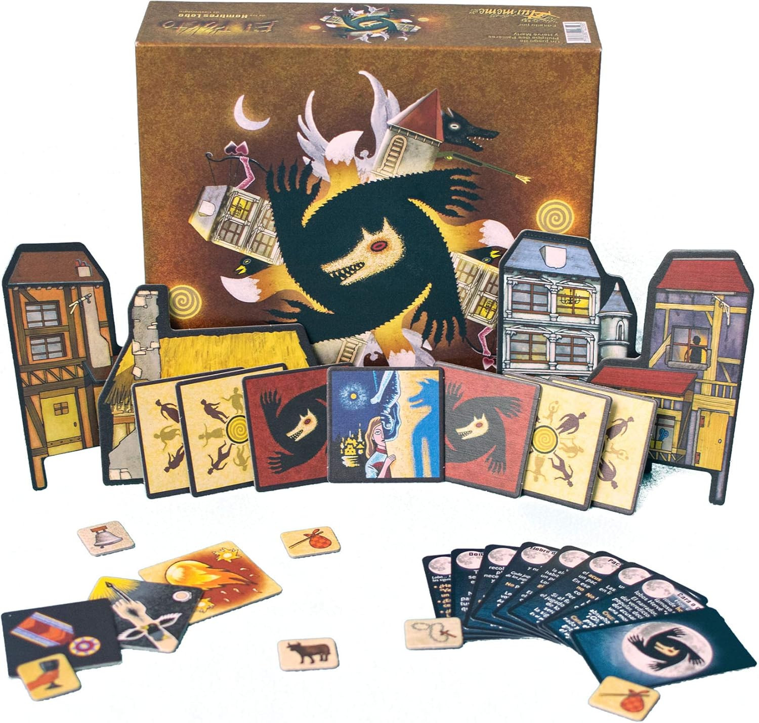 the Werewolves of Miller’S Hollow the Pact BOX SET – Ultimate Party Game with Ba