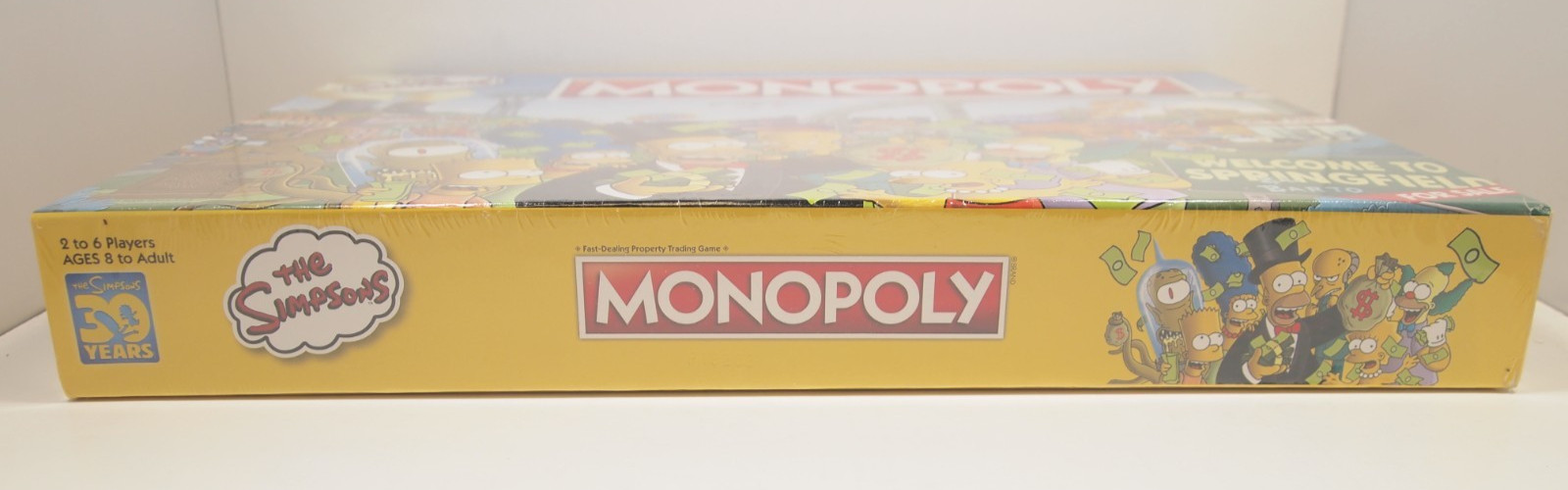 The Simpsons Monopoly Board Game Welcome to Springfield Brand New