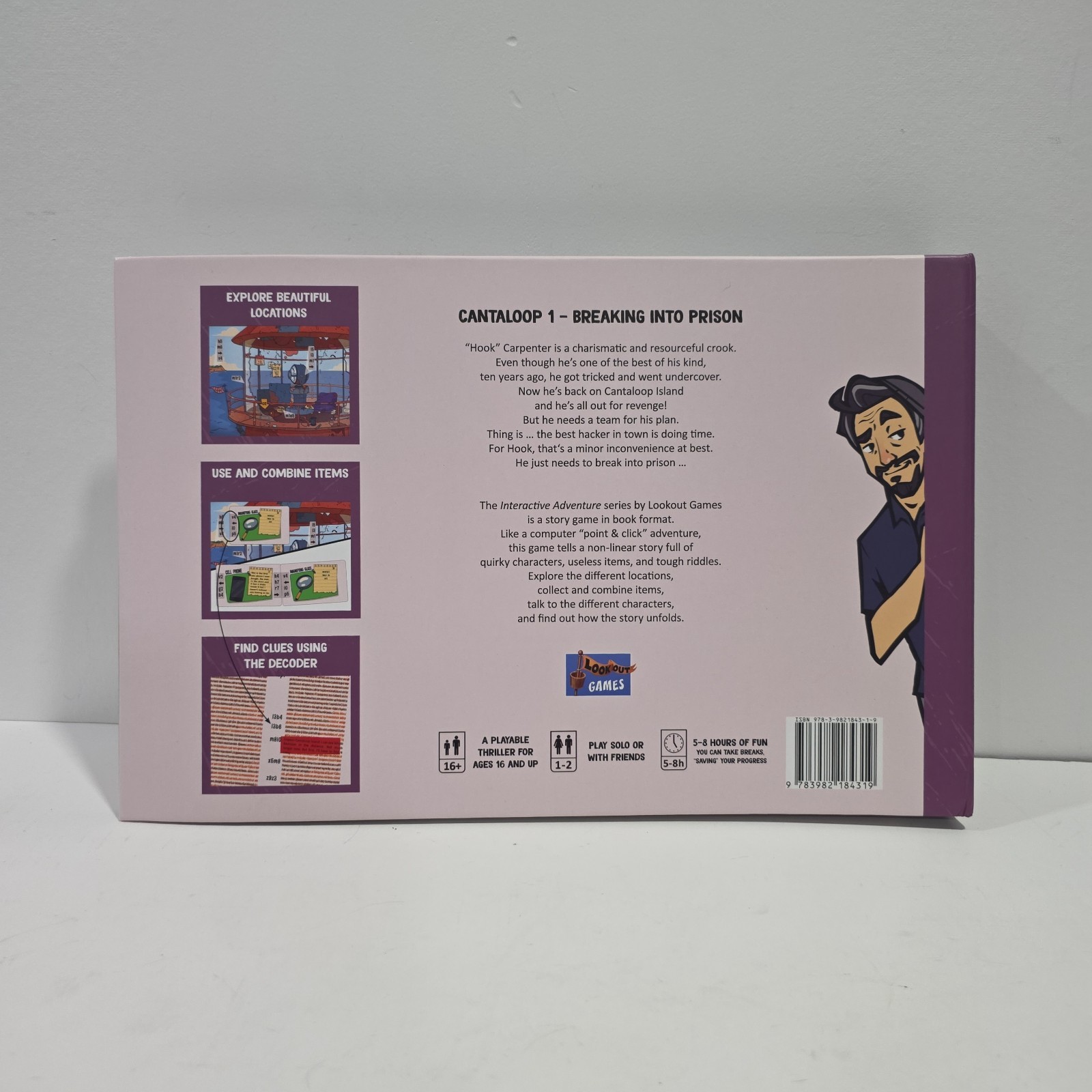 Cantaloop Book 1 Breaking into Prison – 100% Complete No Writing Ready To Play!!
