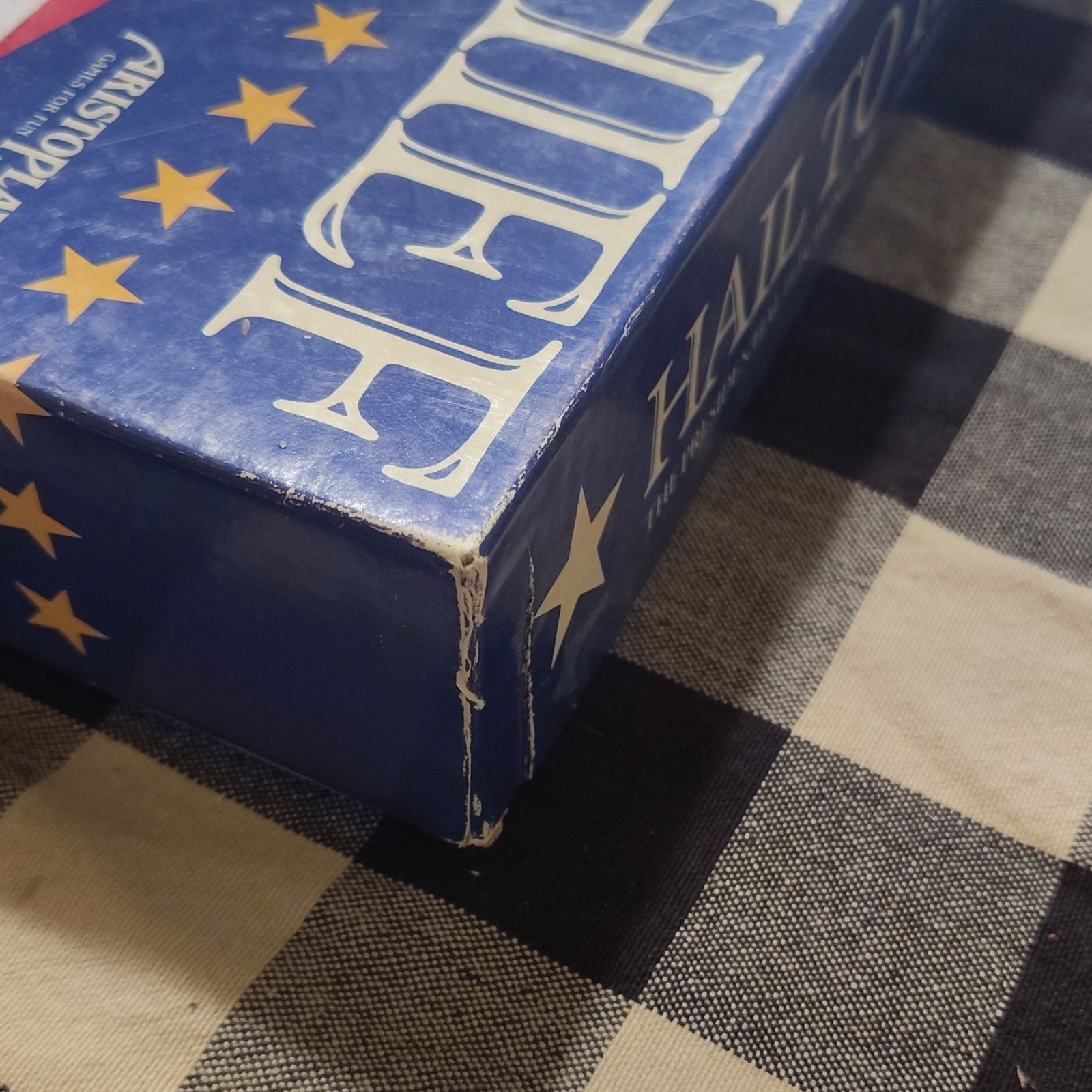 Aristoplay, Ltd. Hail to the Chief Board Game 1988 COMPLETE