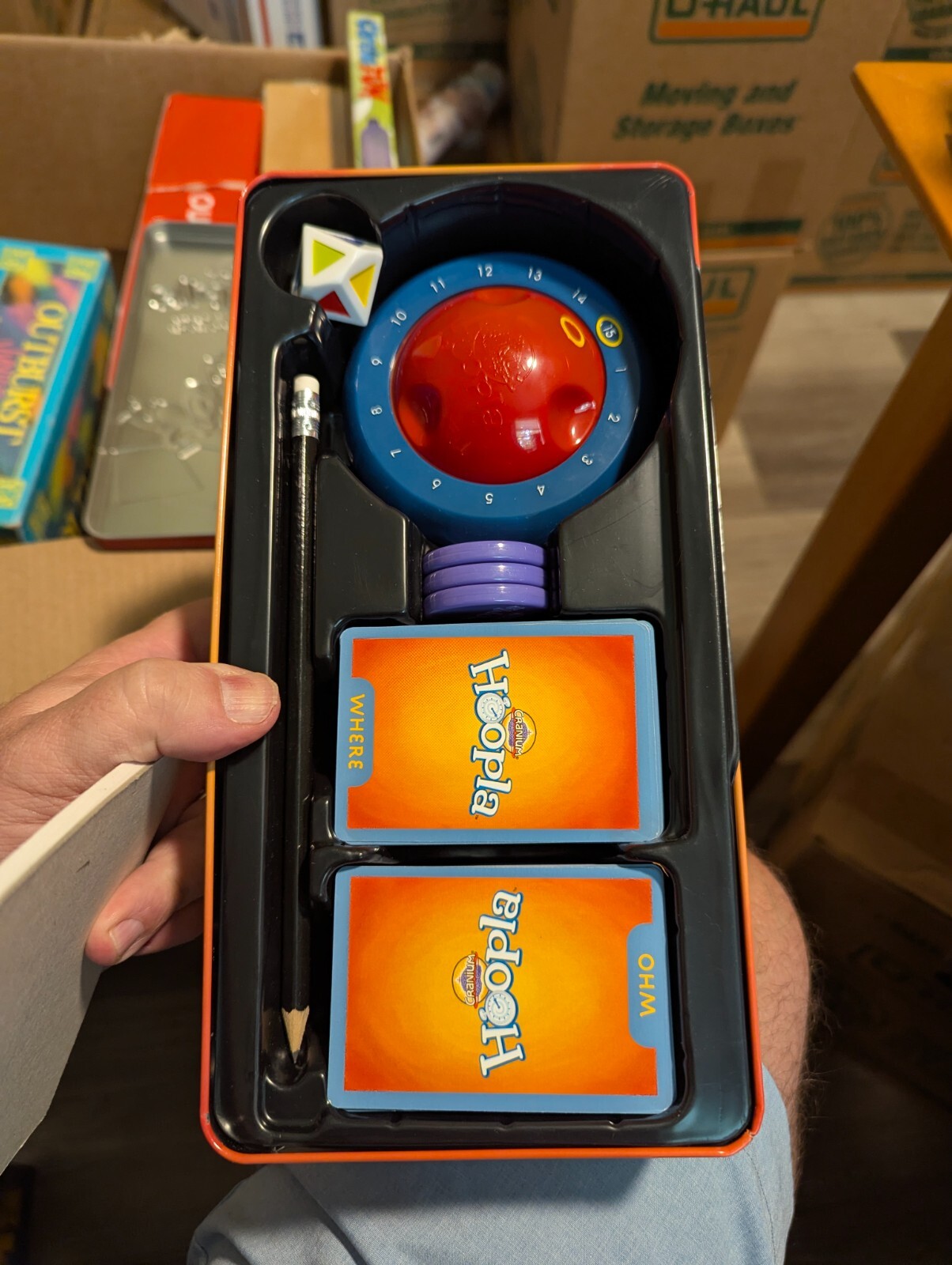 CRANIUM HOOPLA Card Game 100% COMPLETE 2004 TIMER WORKS AWARD WINNER