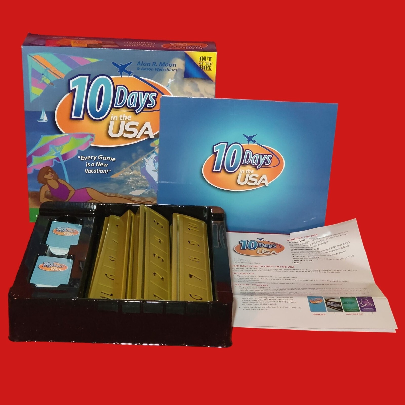 10 Days in the USA Family Board Game Every Game is a New Vacation