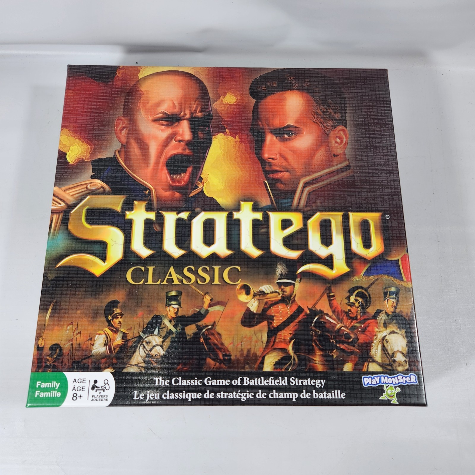Stratego Classic Board Game Battlefield Strategy by PlayMonster 2016.