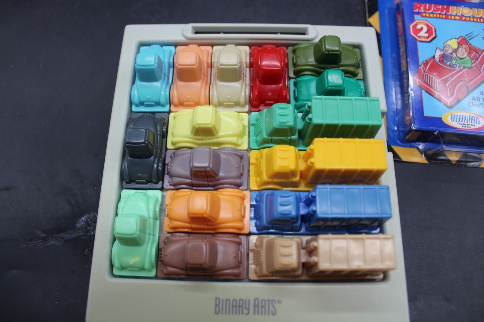 Railroad Rush Hour Game Board by Binary Arts 1988