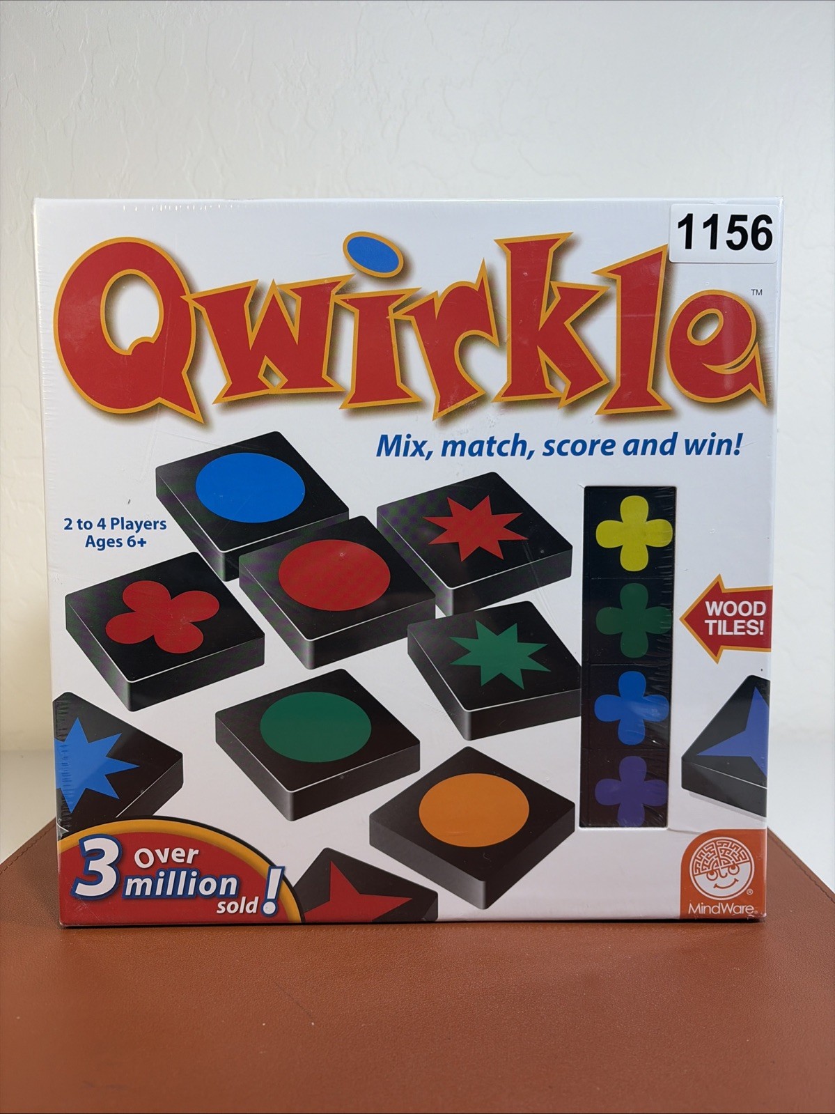 Qwirkle Board Game – Strategy Game for 2-4 Players by MindWare | New & Sealed