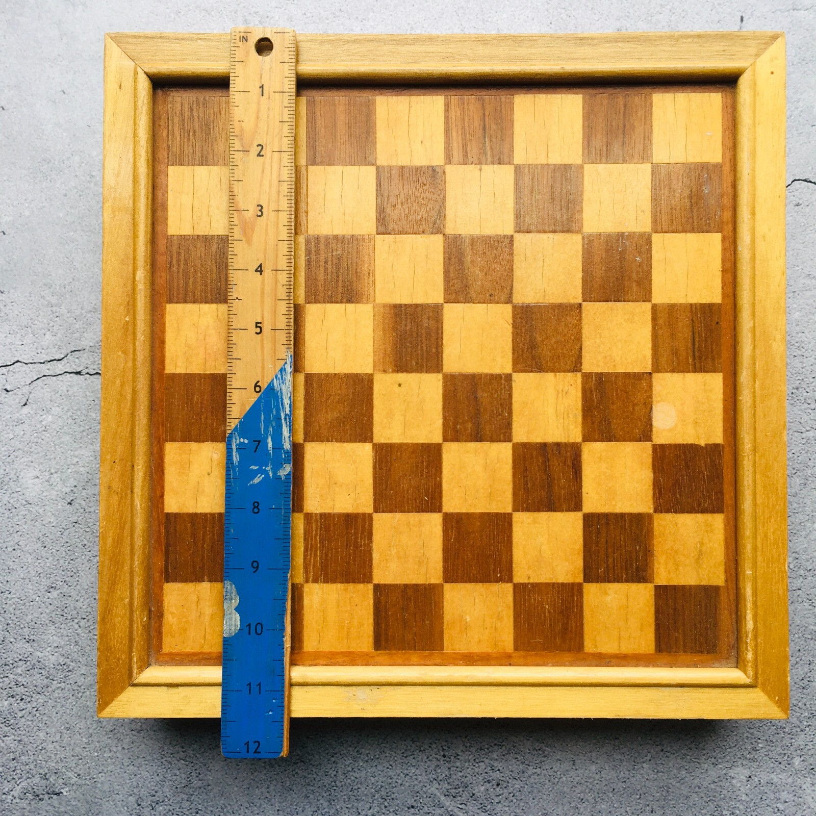 Deluxe Wood Game Center Reversible Wood Board w/ 6 Games Board Game