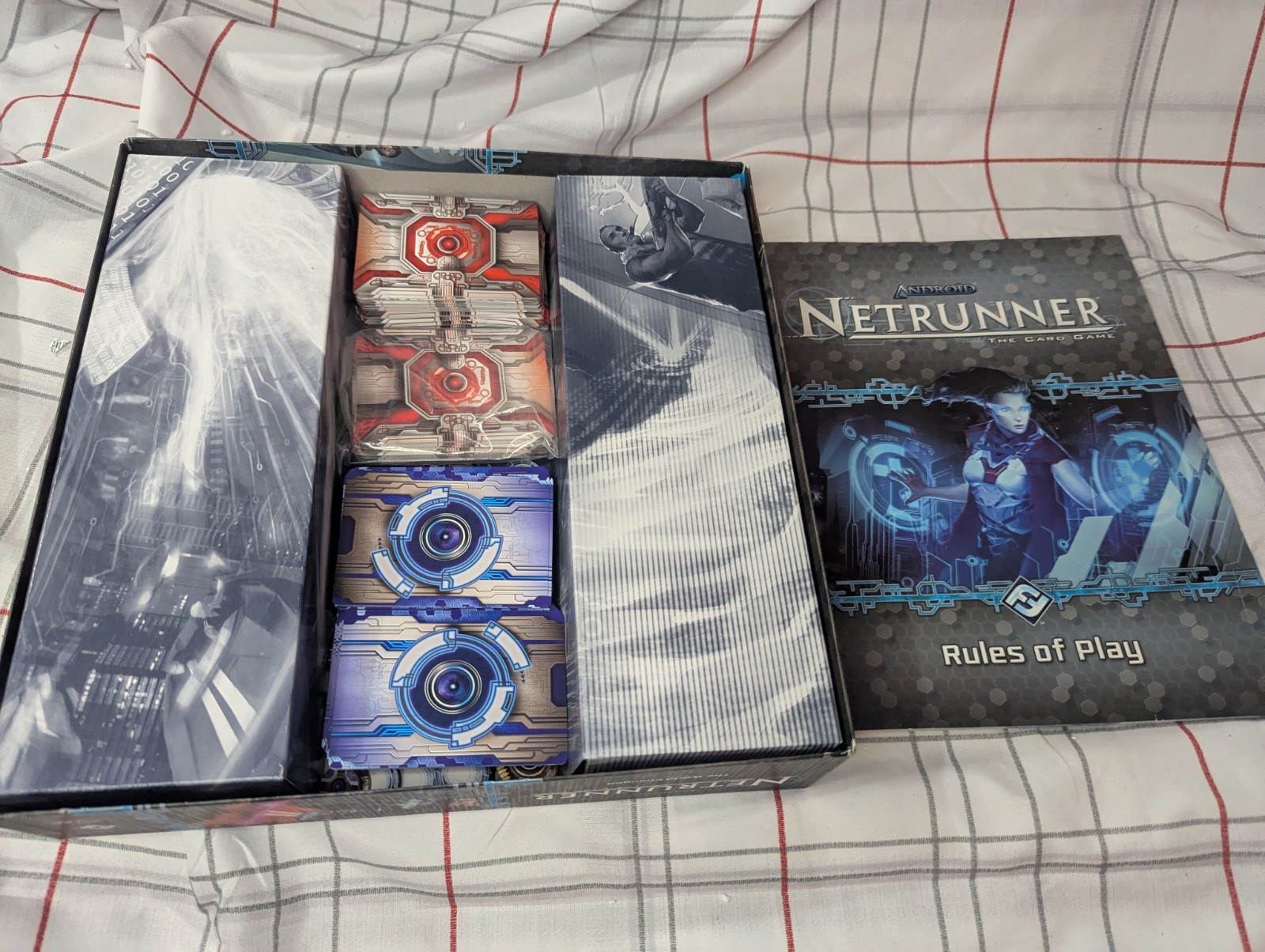 Fantasy Flight Netrunner The Card Game Android R. Garfield Pre Owned Complete