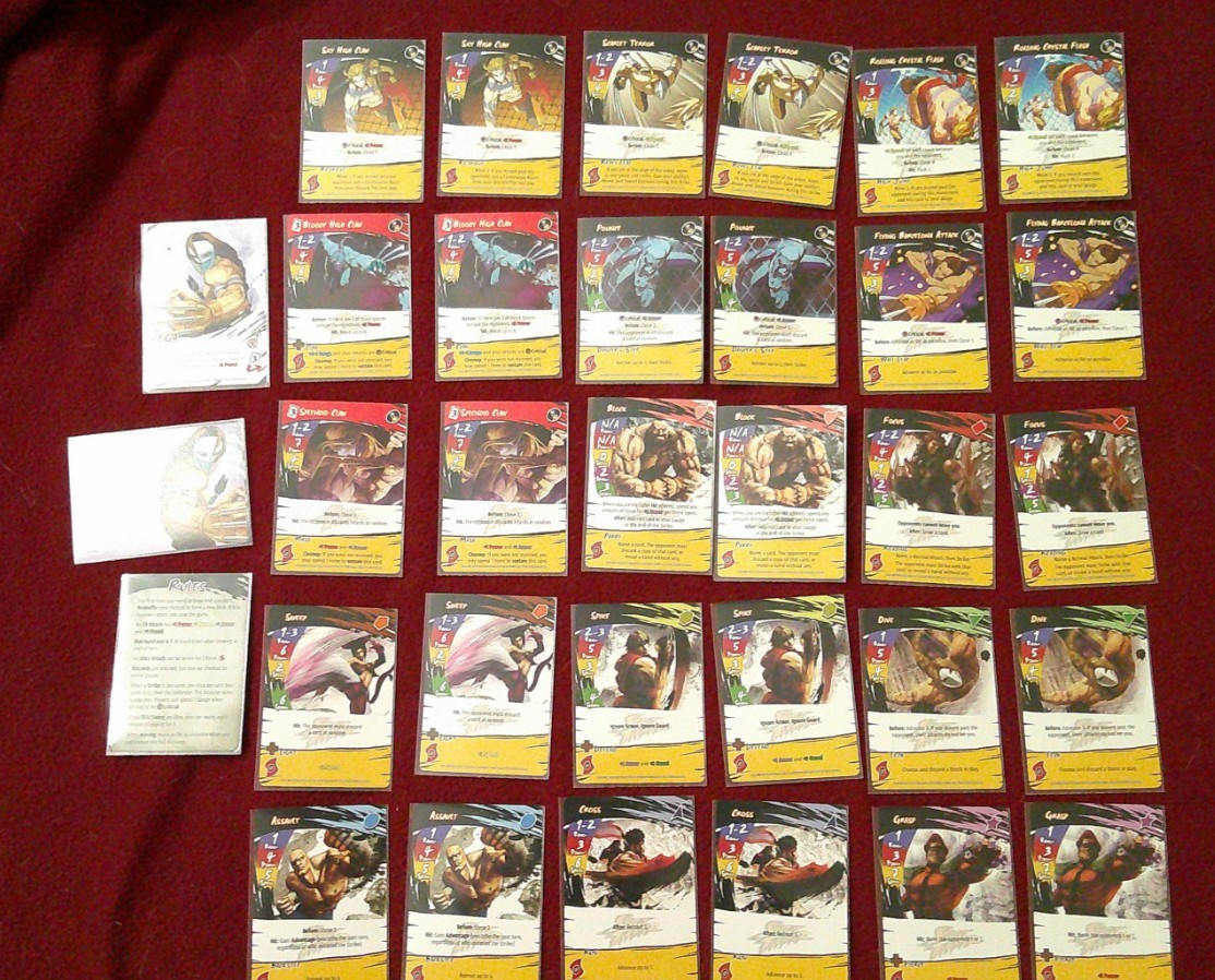 Level 99 Exceed Fighting System Chun Li box Street Fighter sleeved cards