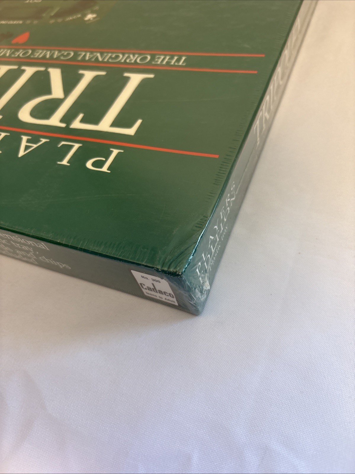 TRIPOLEY Players Edition No. 300 SEALED NEW Cadaco 1989 Rummy Hearts & Poker