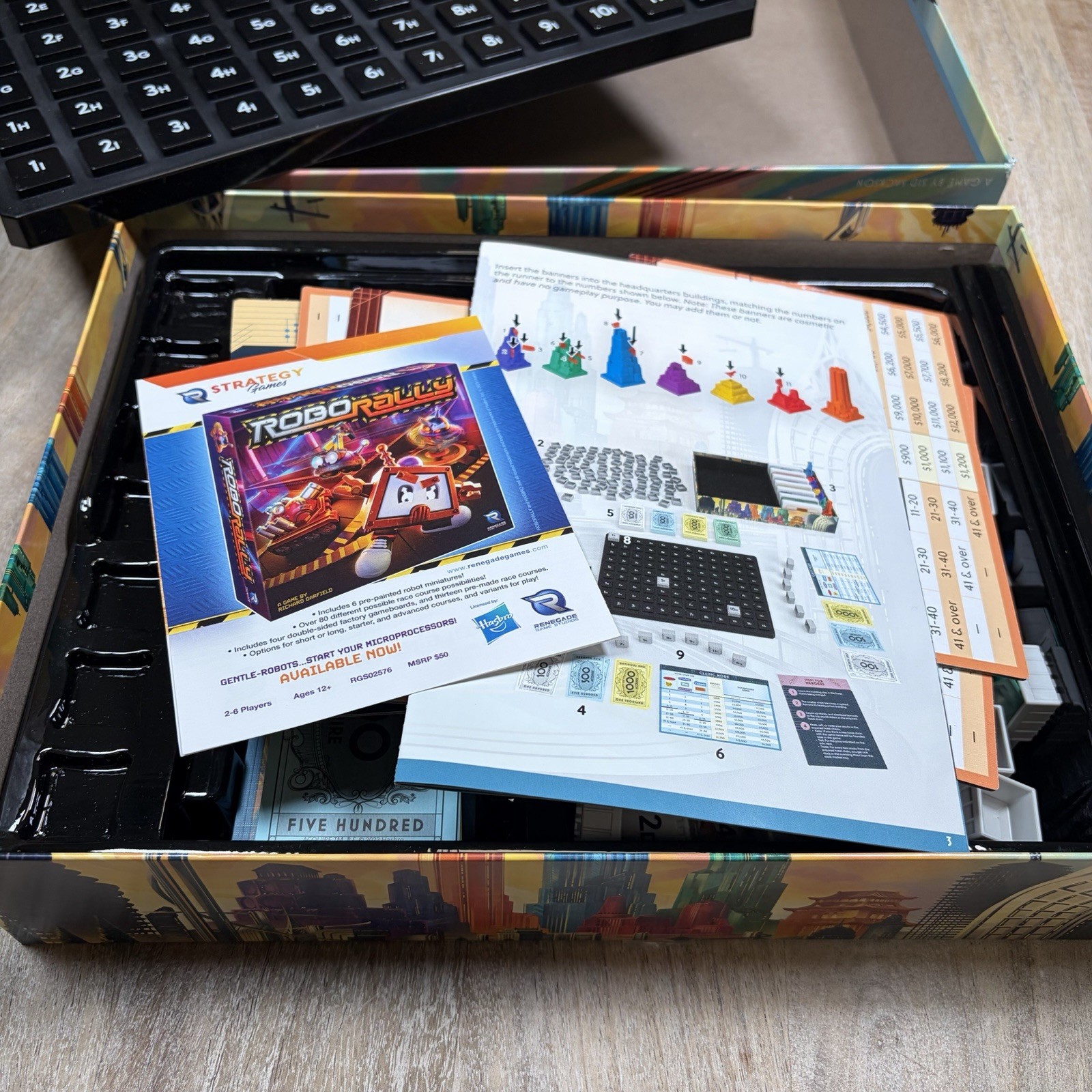 Renegade Game Studios | Acquire Strategy Board Game for 2-6 Players Used