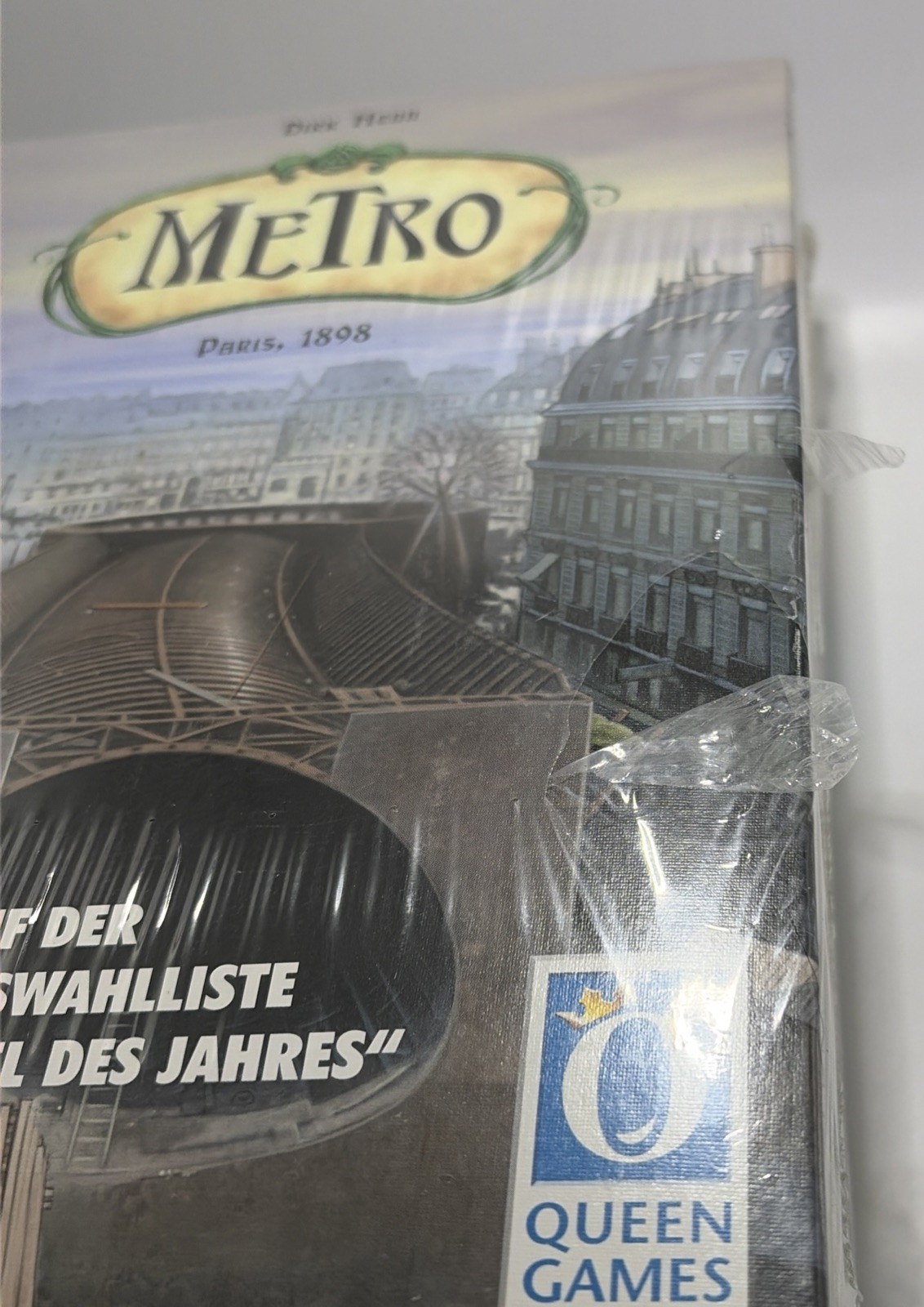 Metro Board Game Dirk Henn Paris 1898 Queen Games Multilingual Edition – Sealed