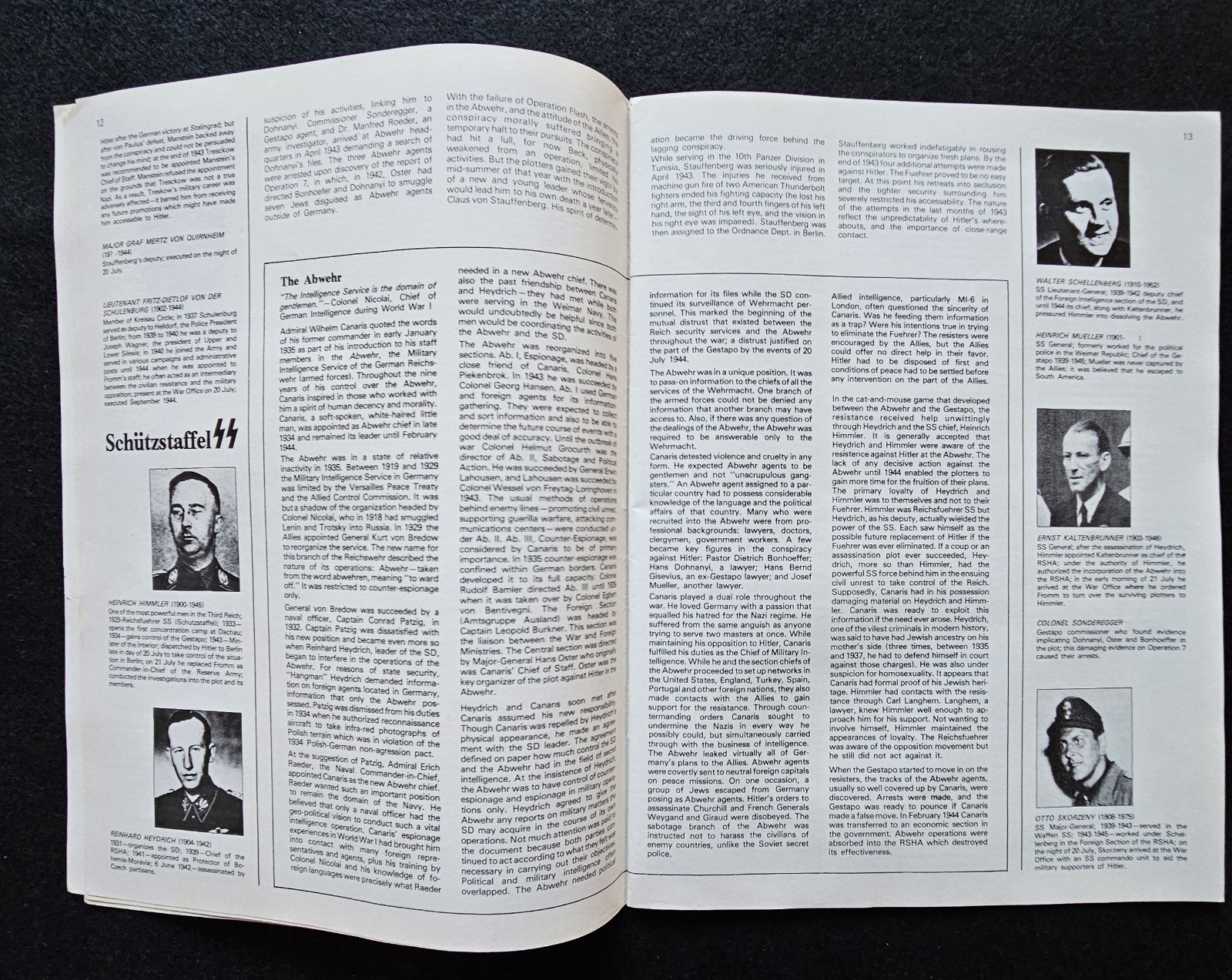 Strategy & Tactics #59 THE PLOT TO ASSASSINATE HITLER 1938-44 SPI 1976 UNPUNCHED
