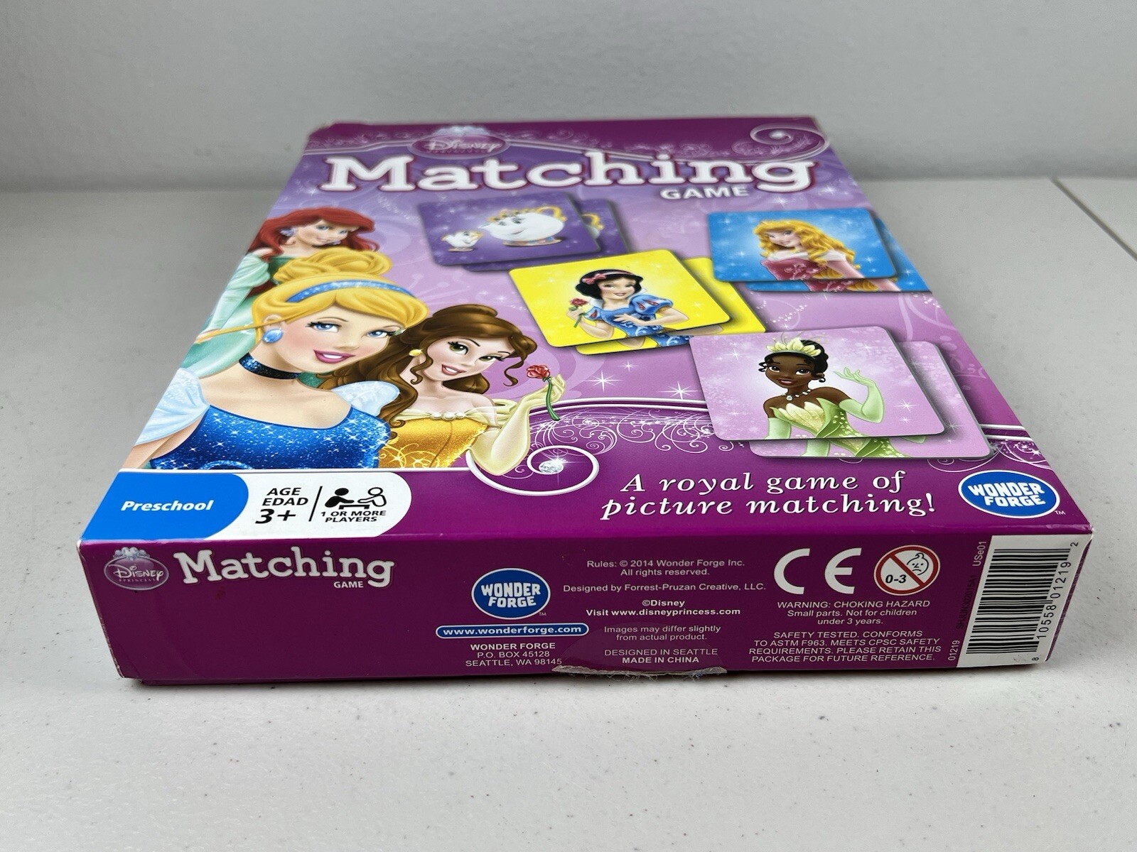 Matching Game Disney Princess Edition Preschool 3+ Wonder Forge 2014