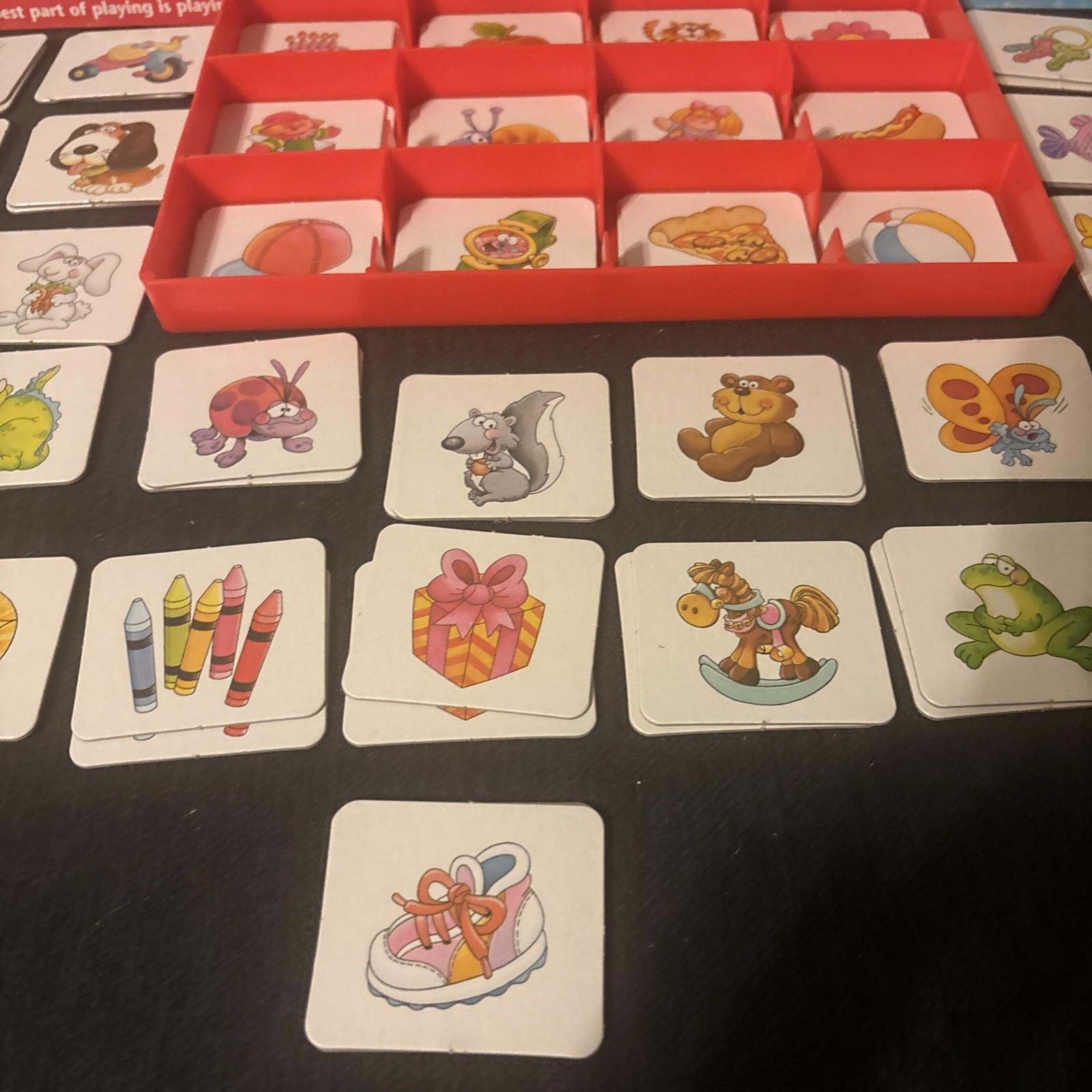 MILTON BRADLEY 2001 ORIGINAL MEMORY GAME CHILDRENS AGES 3-6 YEARS Complete EUC