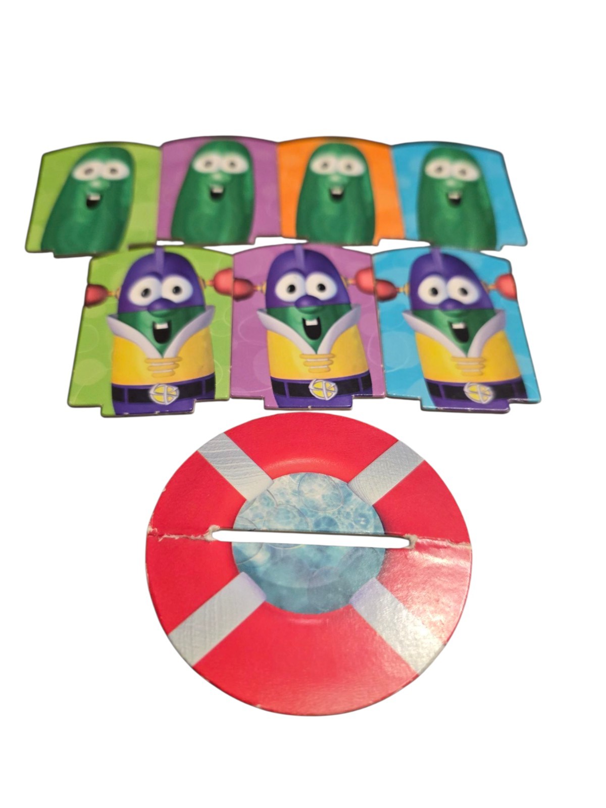 Vtg 1999 VeggieTales Don’t Sink in the Sink Game Talicor Replacement Characters