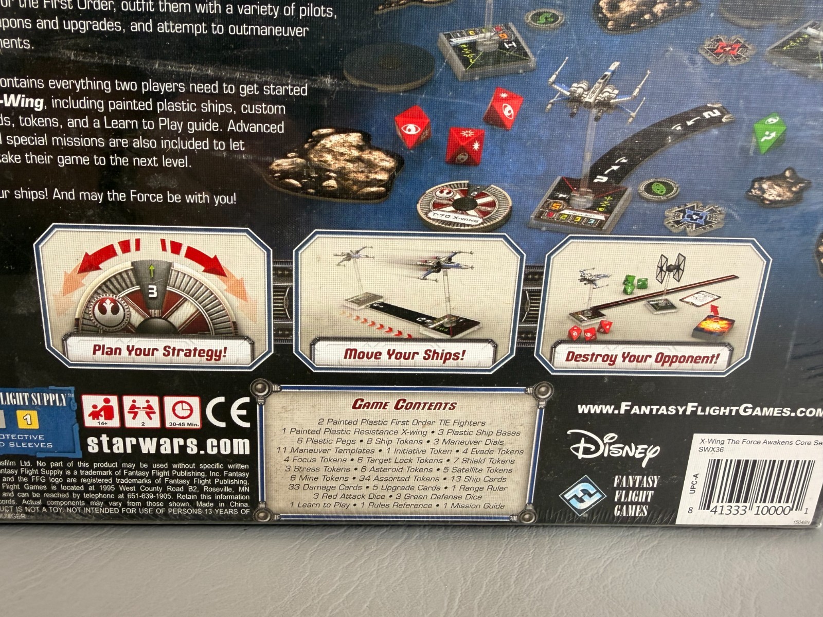Star Wars X-Wing Miniatures Game The Force Awakens Core Set Board Game 2015