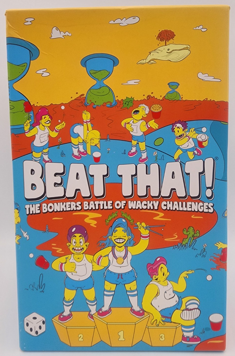 Beat That! The Bonkers Battle of Wacky Challenges Game Adults & Kids Ships FAST!