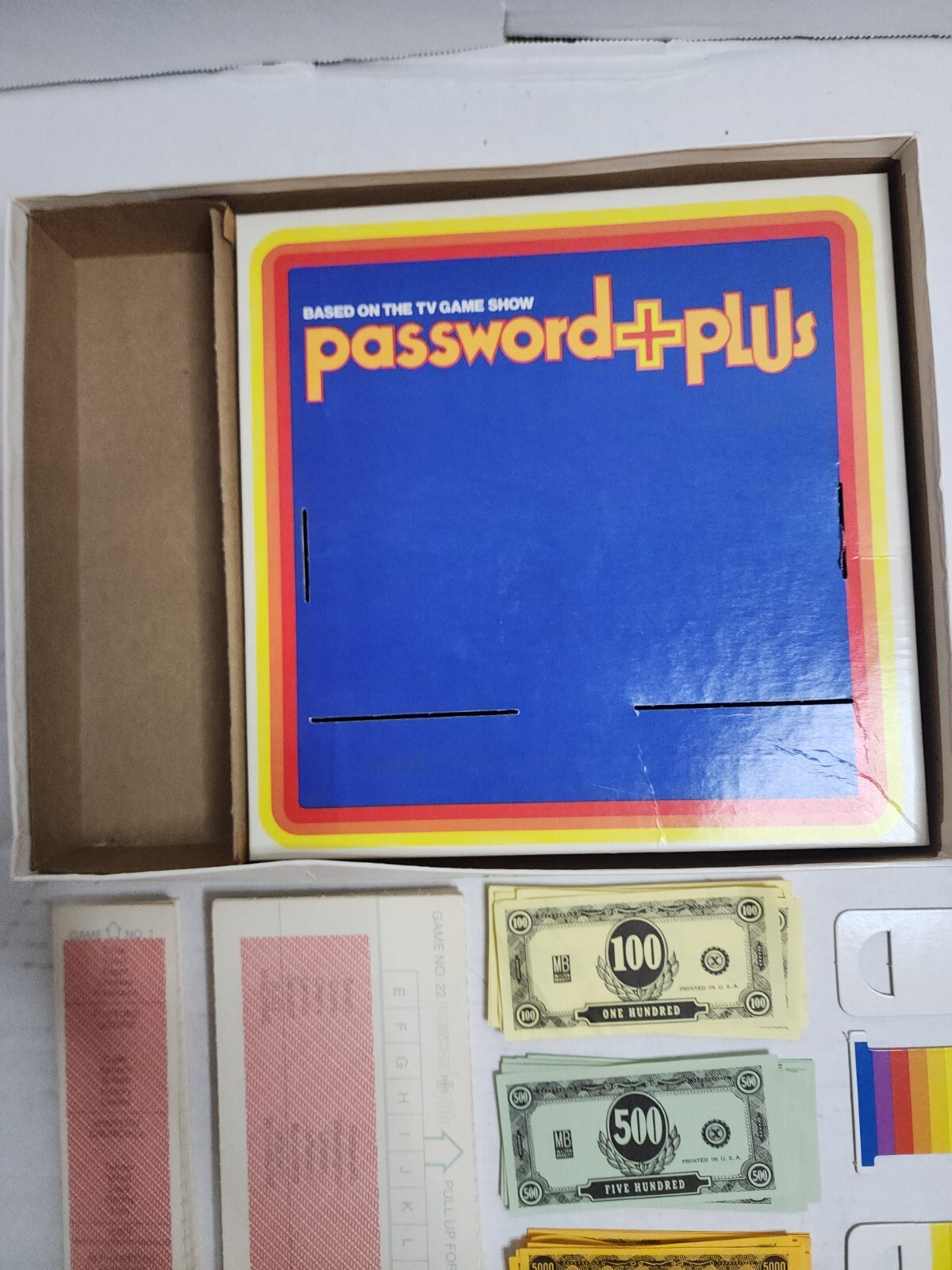 Vintage 1978 Password Plus 1st Edition Complete Game