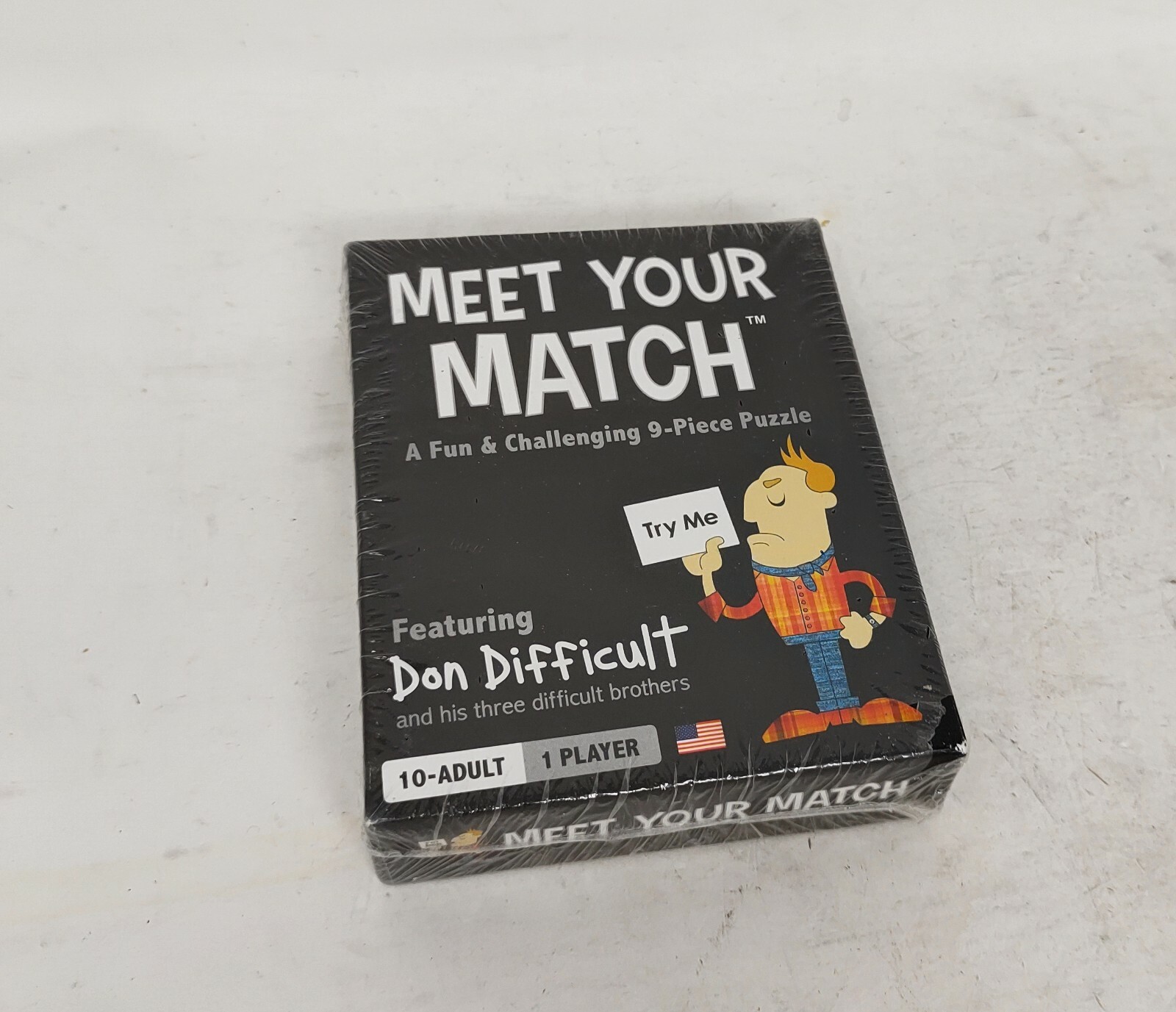 Meet Your Match 9 Piece Puzzle Challenging Game Ages 10 to Adult