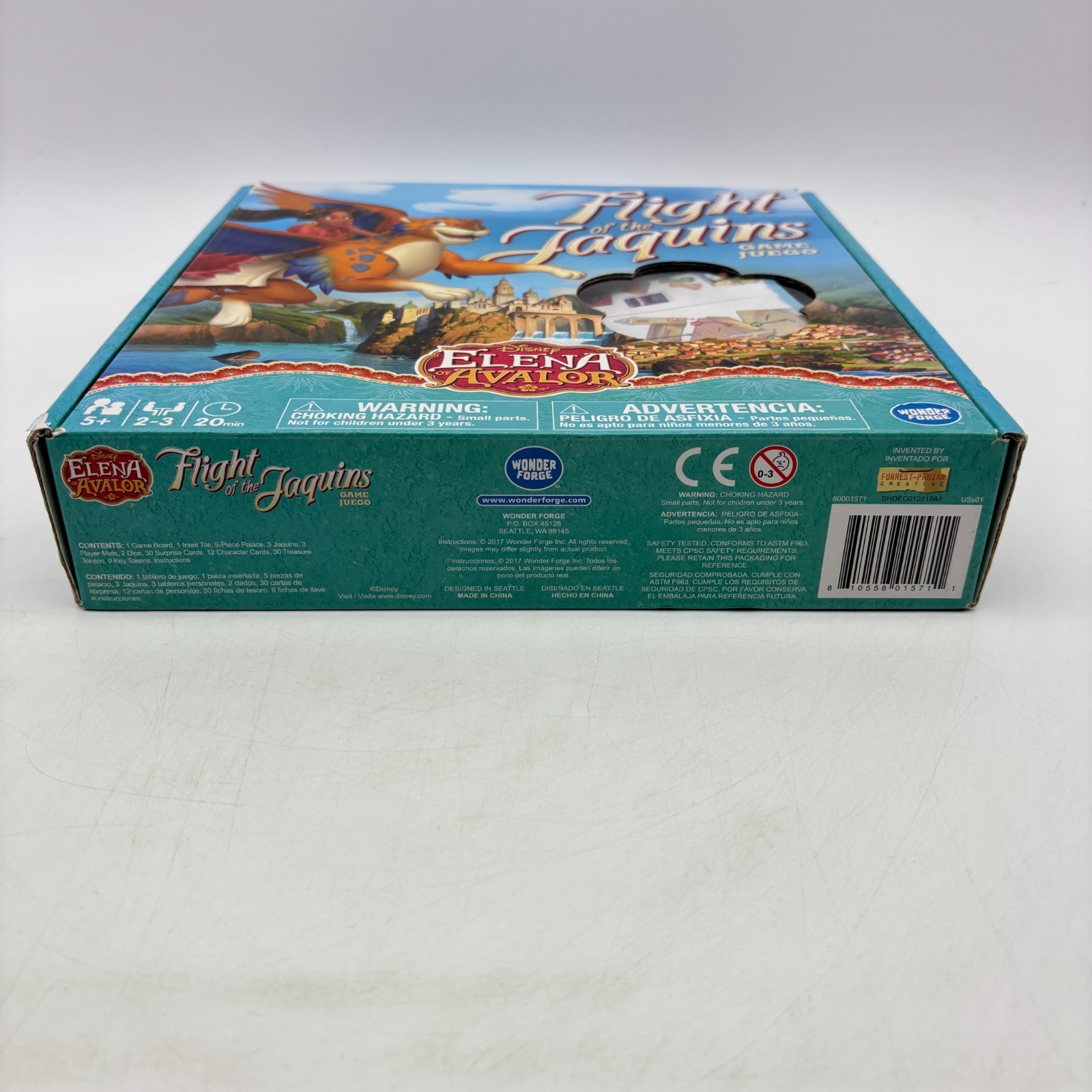 Elena of Avalor Flight of the Jaquins Game COMPLETE Wonder Forge 2017 Disney