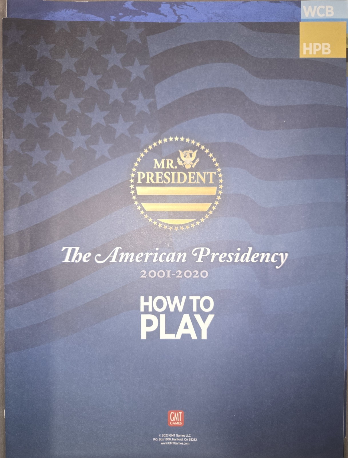 GMT Games Mr. President – The American Presidency 2001-2020 Pre-owned & Complete