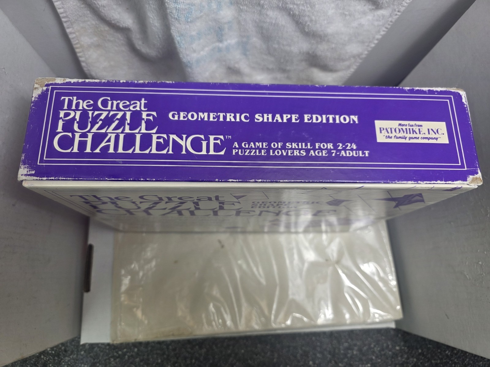 1987 Patomike Inc.”The Great Puzzle Challenge”Multi Player Board Game / Complete