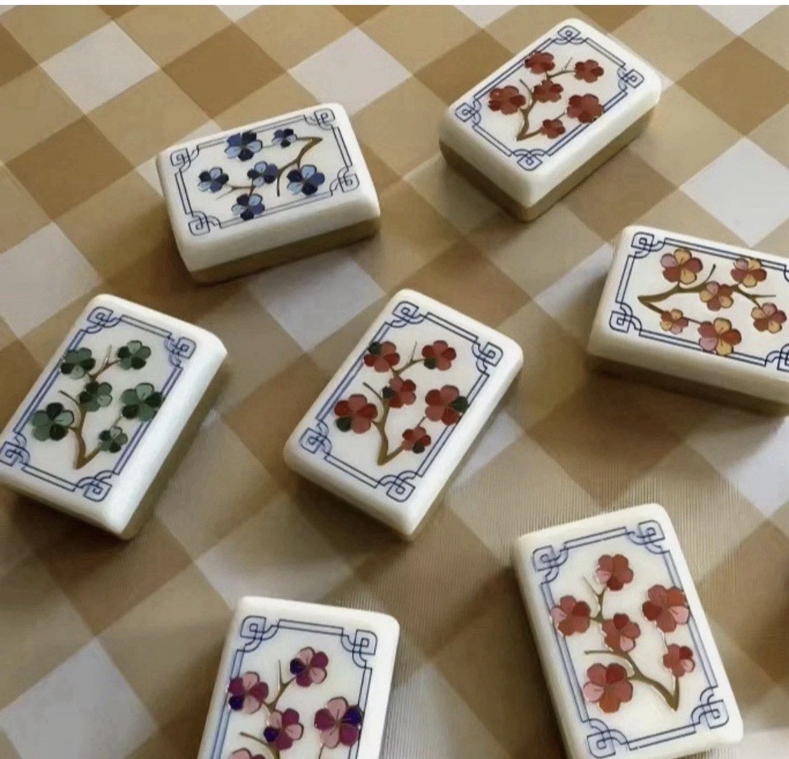 160 Mahjong Playing Tiles for American Style Game（11）