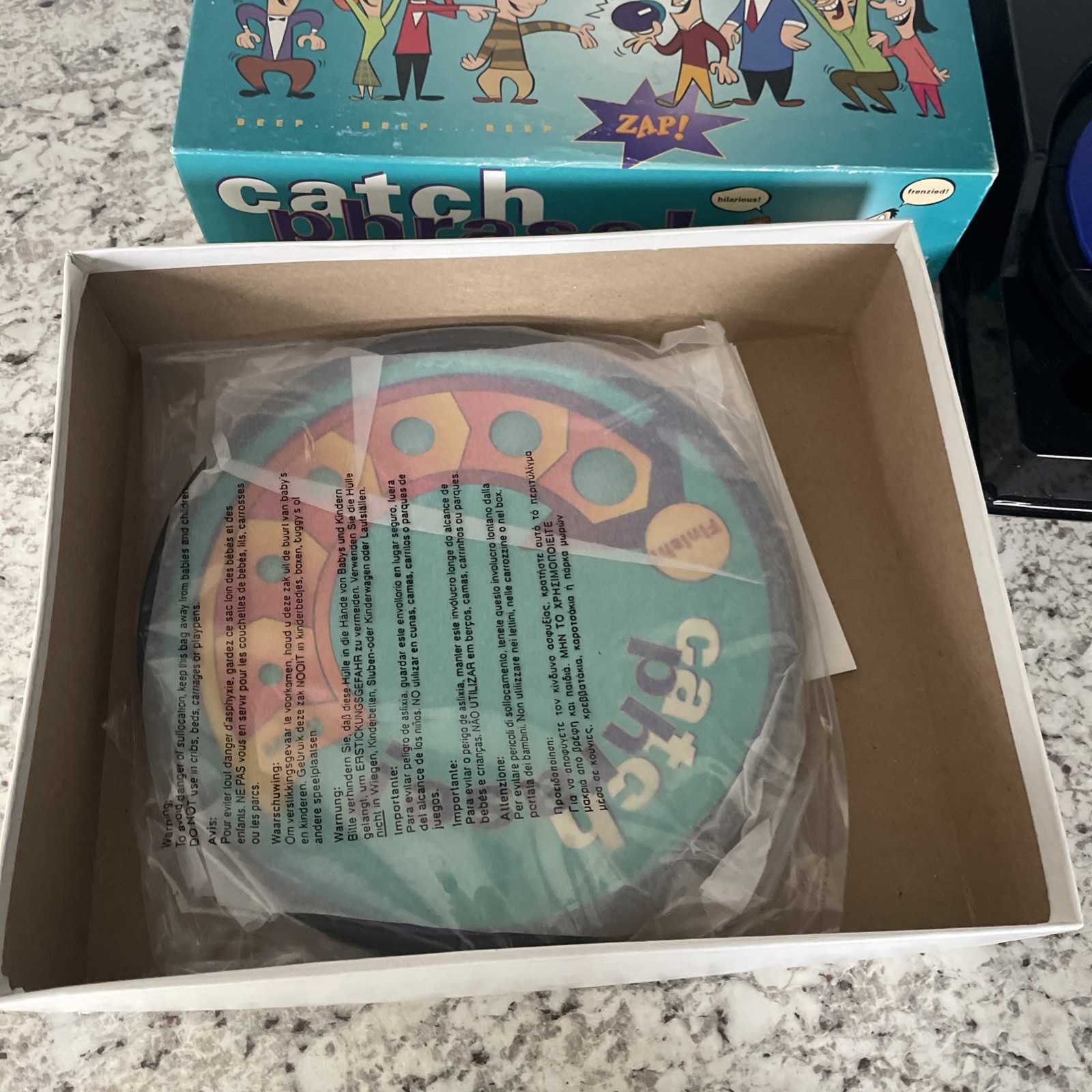 Original Catch Phrase Board Game Vintage 1994 Parker Brothers Works Complete