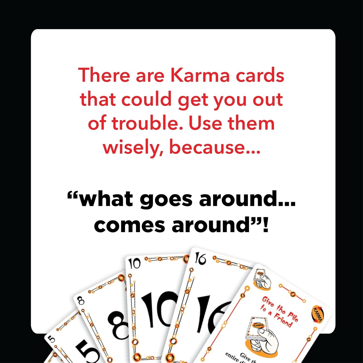 KARMA Card Game – Family Game Night Kids 8+ & Adults