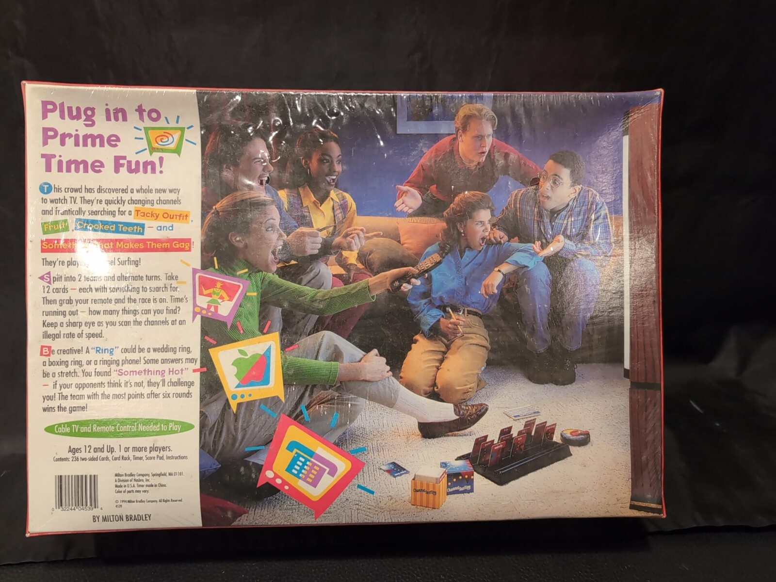 Channel Surfing Game Milton Bradley Ages 12 And Up Vintage 1994 Sealed NIP
