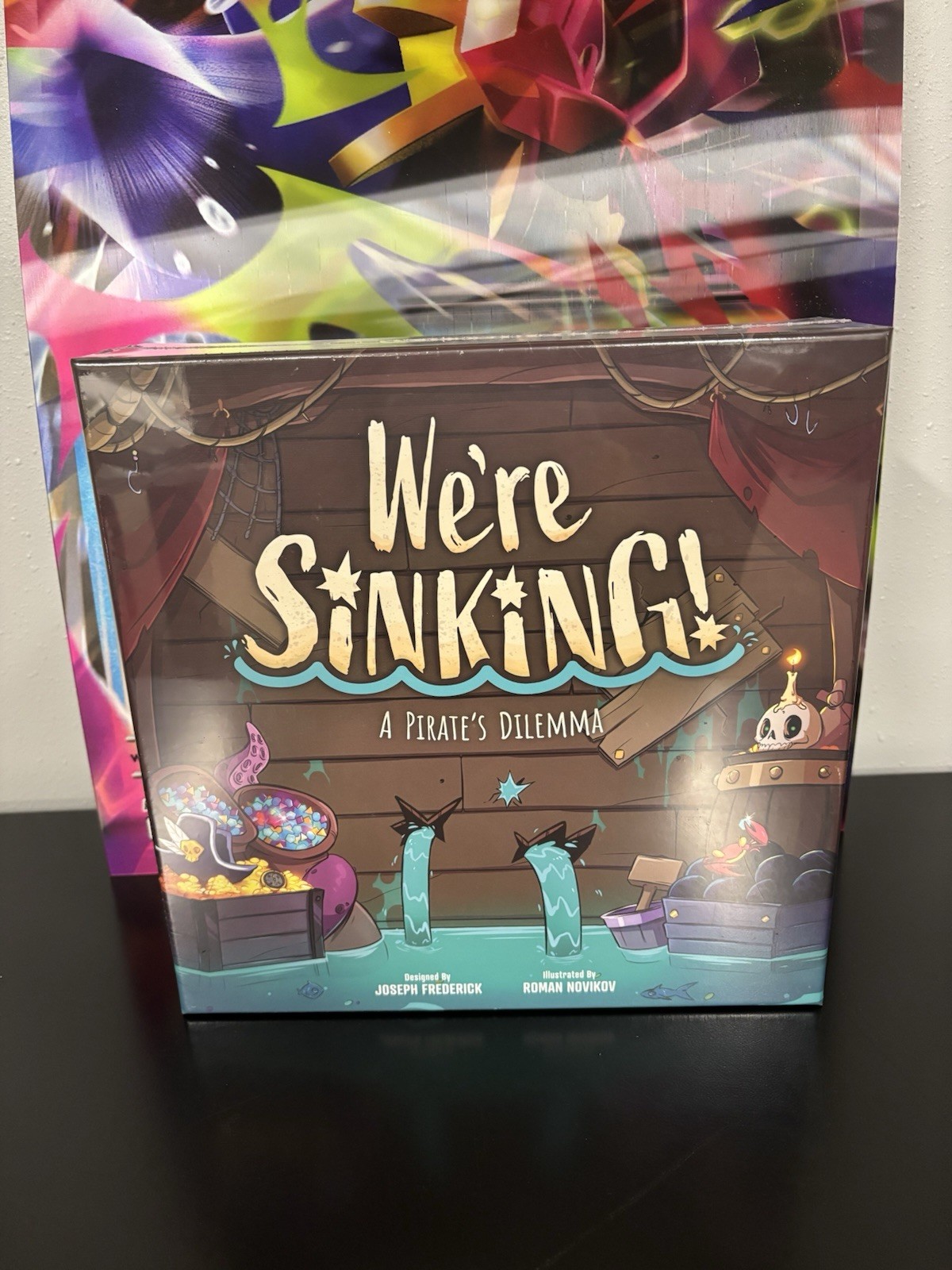 Brand New We’re Sinking! Pirates Dilemma W/ Swords & Souls Expansion Board Game