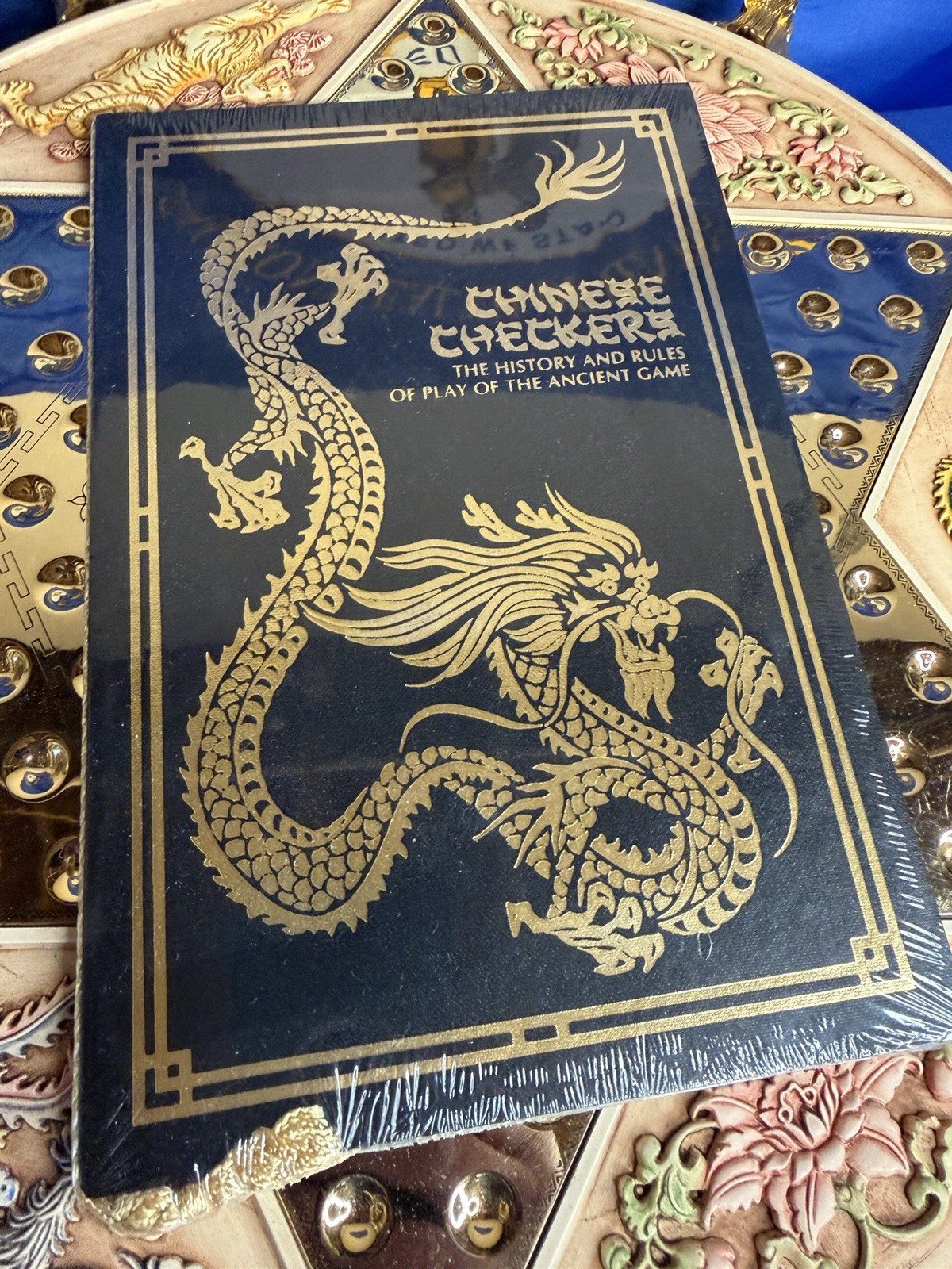Vintage Franklin Mint Chinese Checkers Dragon Game 1990