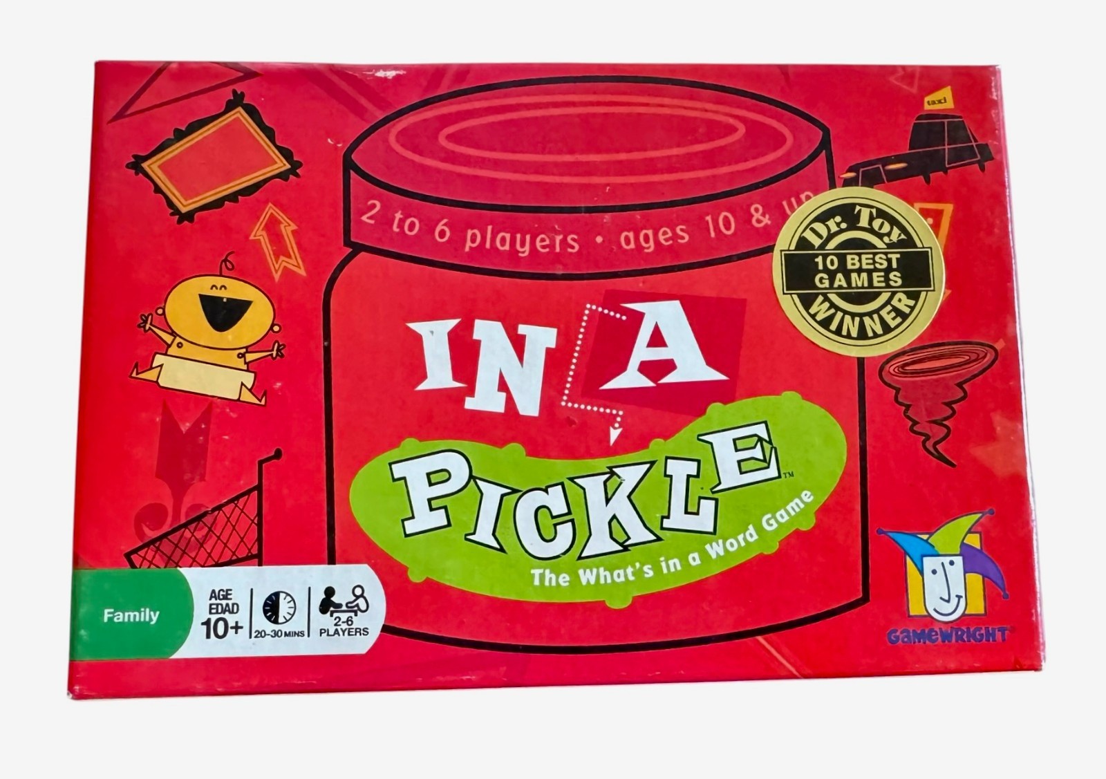 In A Pickle 2004 Family Board Card Game Dr.Toy Award Winner Never Used