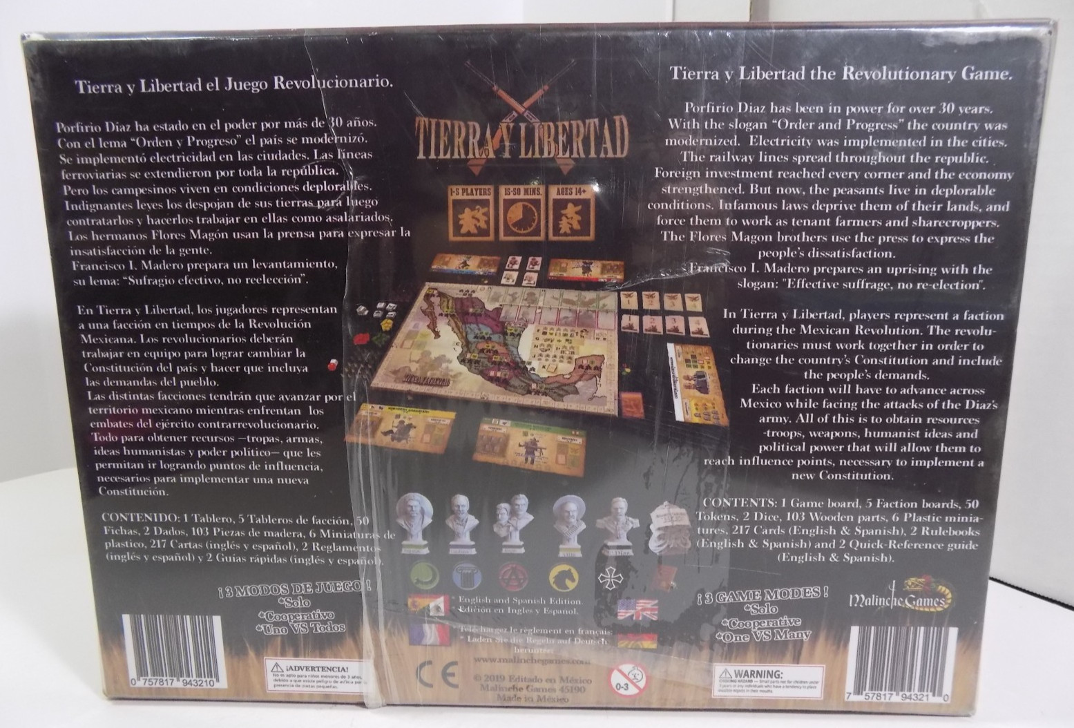 Malinche Games Tierra y Libertad: The Mexican Revolution Game – Sealed