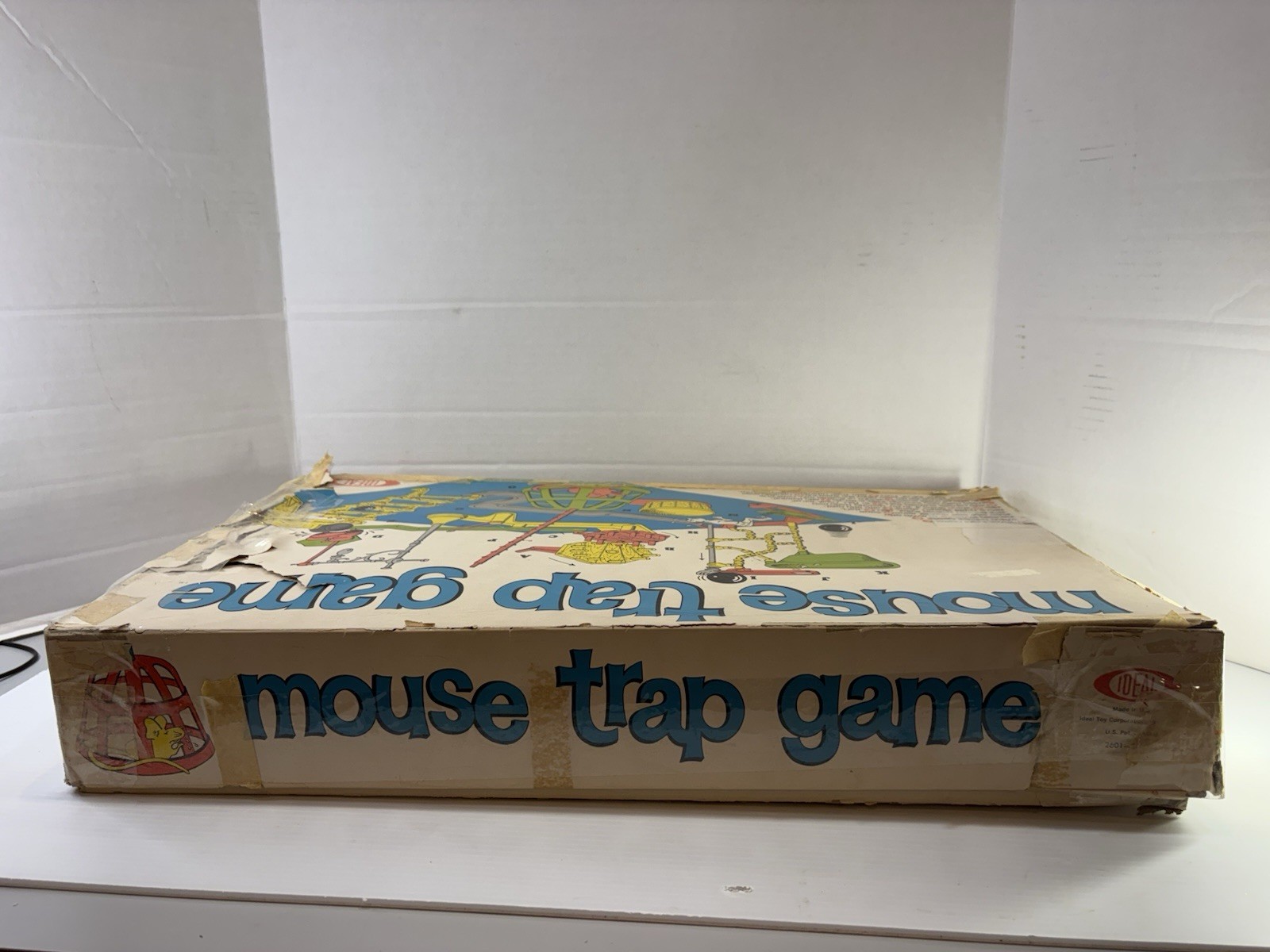 Ideal Mouse Trap Board Game 1963 Vintage Complete Set 22 x 14 x 3.5 Inch See Pic