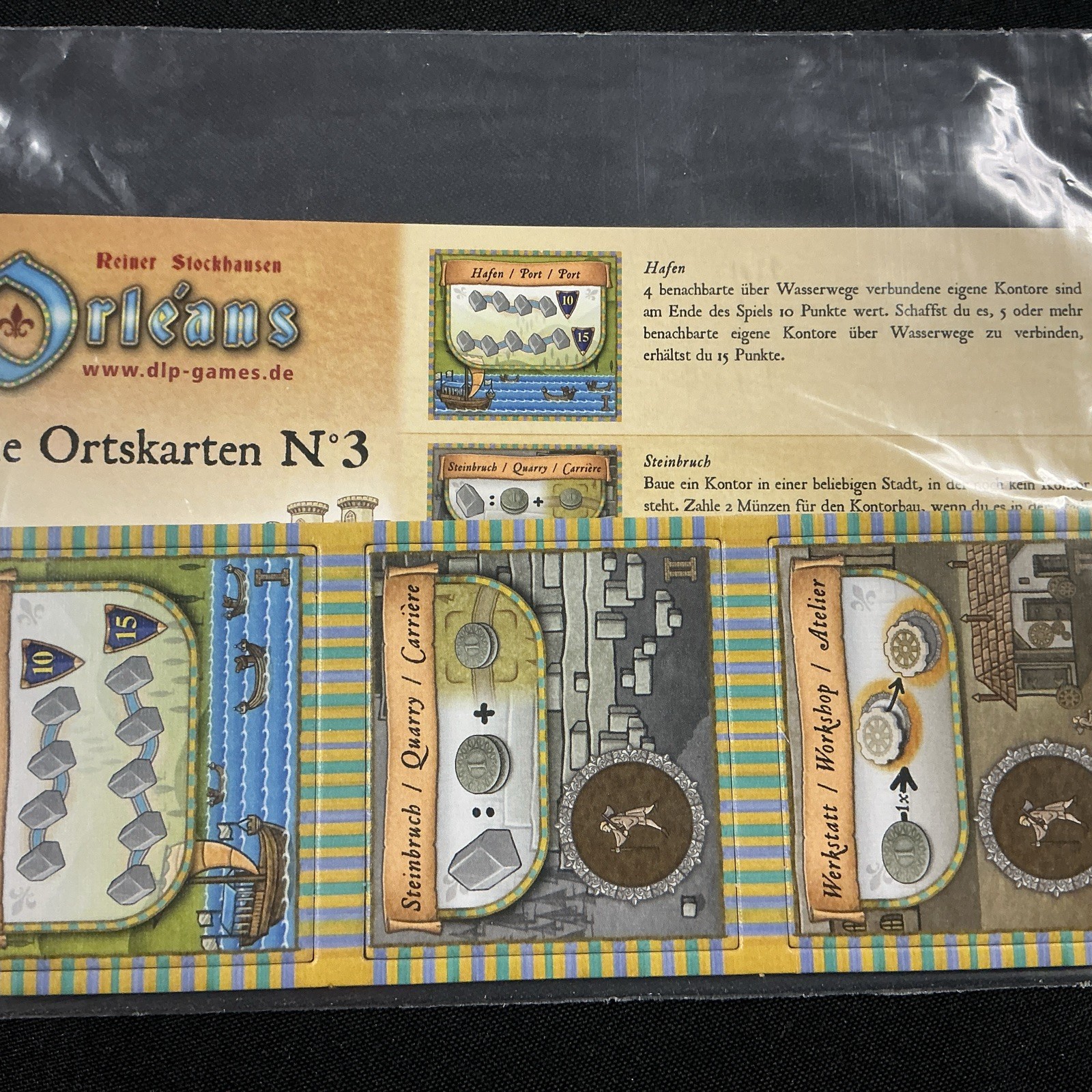 Huge ORLEANS Bundle Lot New in Shrink TMG Board Game Expansions Promo 5th Player