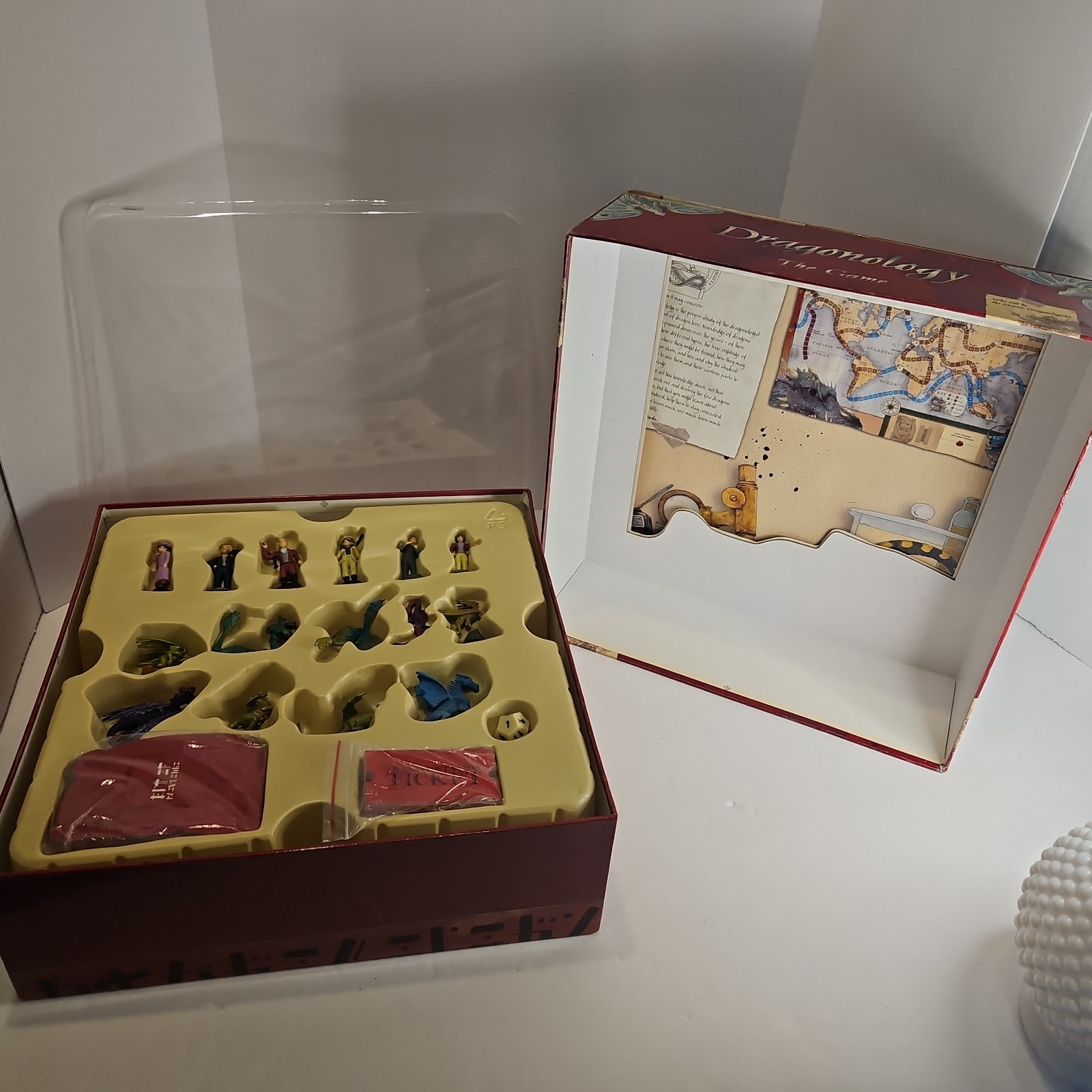 Vintage Dragonology The Game Sababa Toys Board Game 2003 NYTimes Best Sell Book