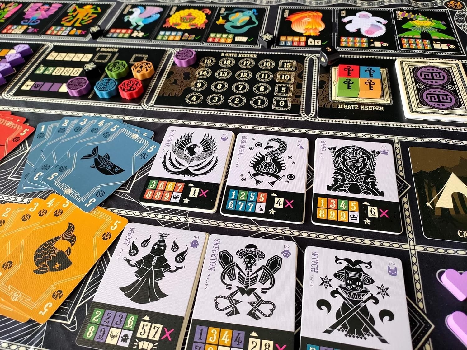 ETERNAL DECKS 1-4 players 30 mins co-operative Board Game Card Game Market Japan