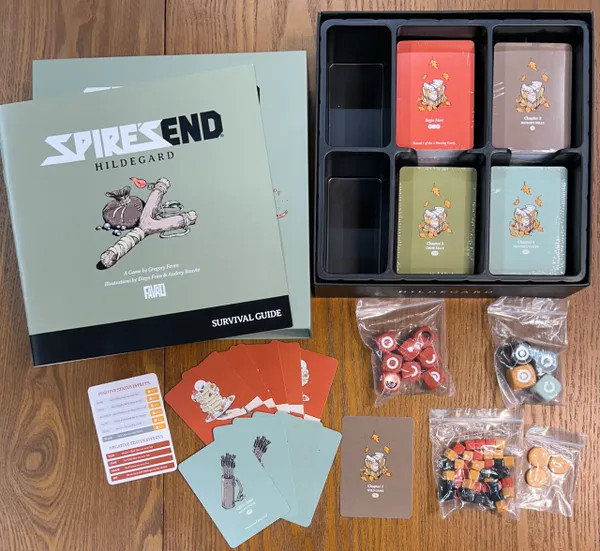 2022 Favor Ventures Spire’s End: Hildegard. Used, Complete. Two Chapters Sealed!