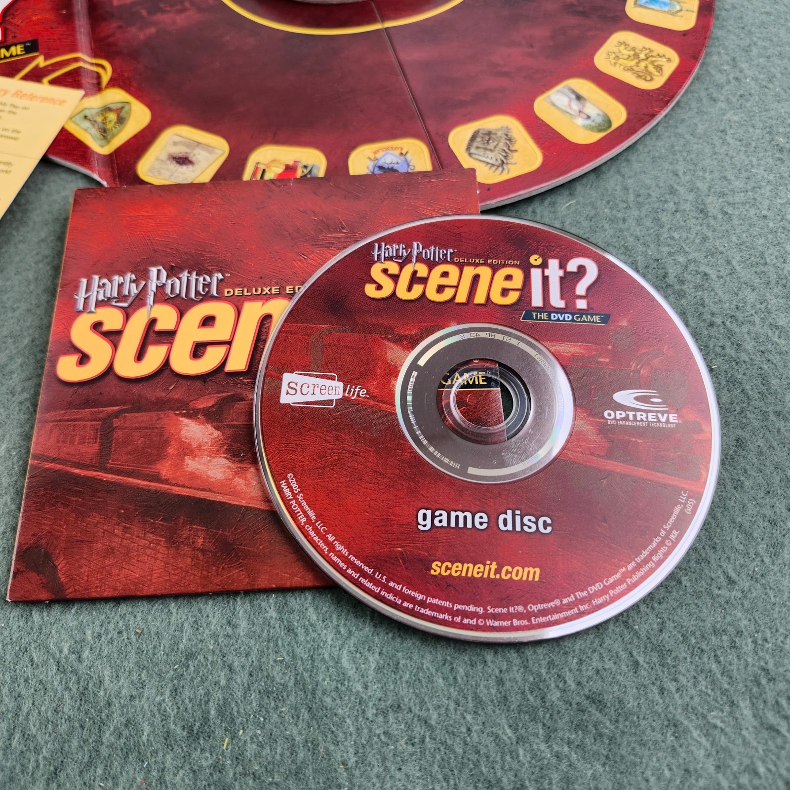 Harry Potter Scene it? Deluxe Edition DVD Game Collectors Tin Box Complete