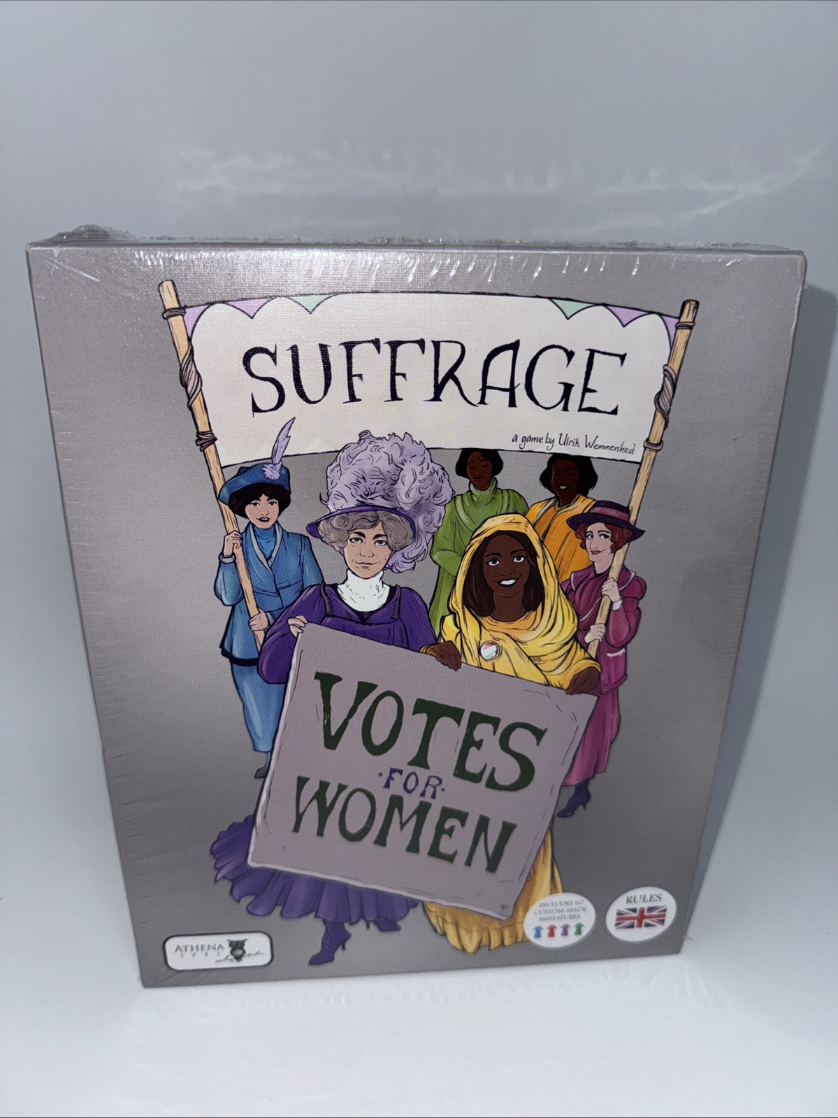 Rare Sealed Suffrage Ulrik Wemmenhed Athena Spel Board Game