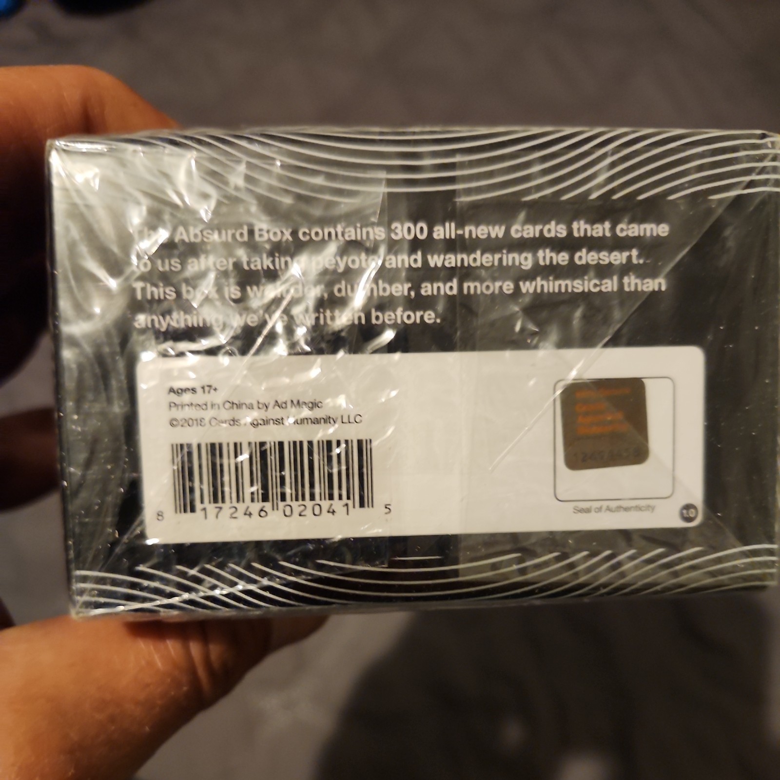 Cards Against Humanity Absurd Box Expansion Cards for the Game NEW & SEALED