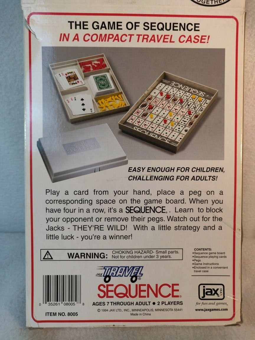 Travel Sequence Game – NEW