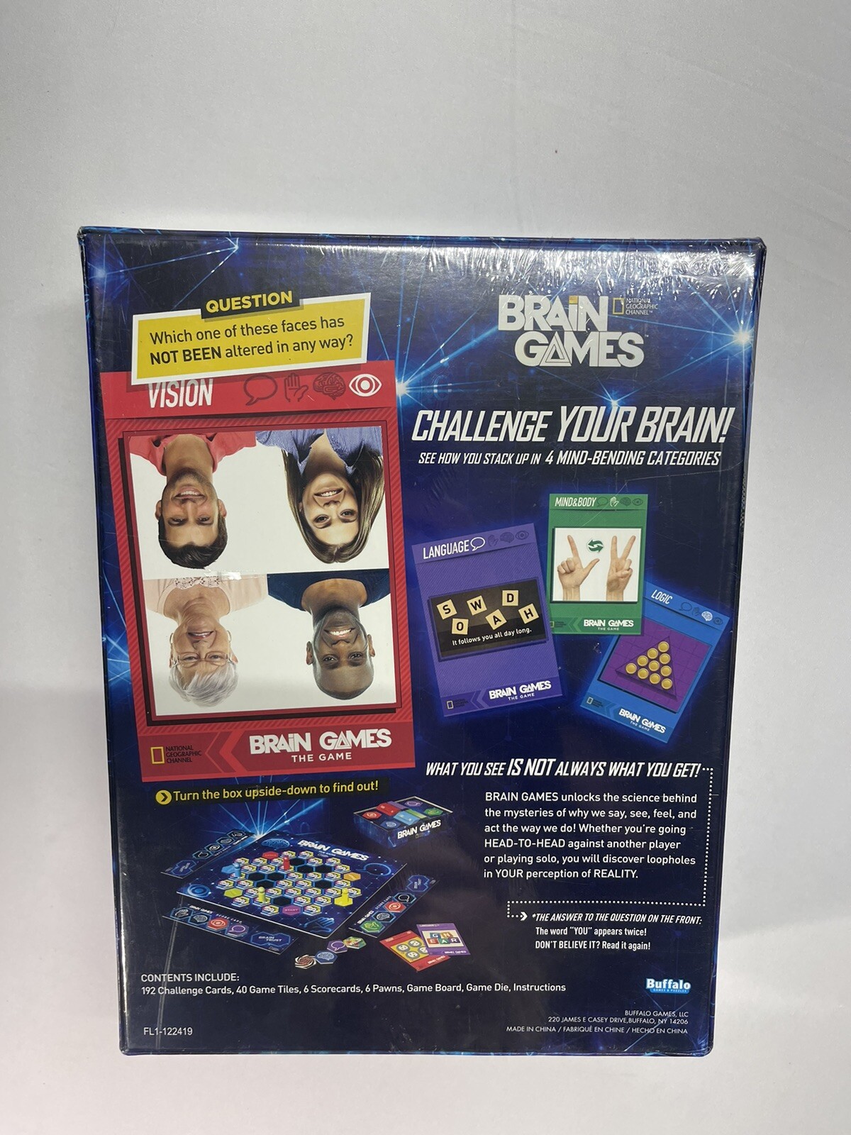 National Geographic Brain Games | The Game NEW Sealed
