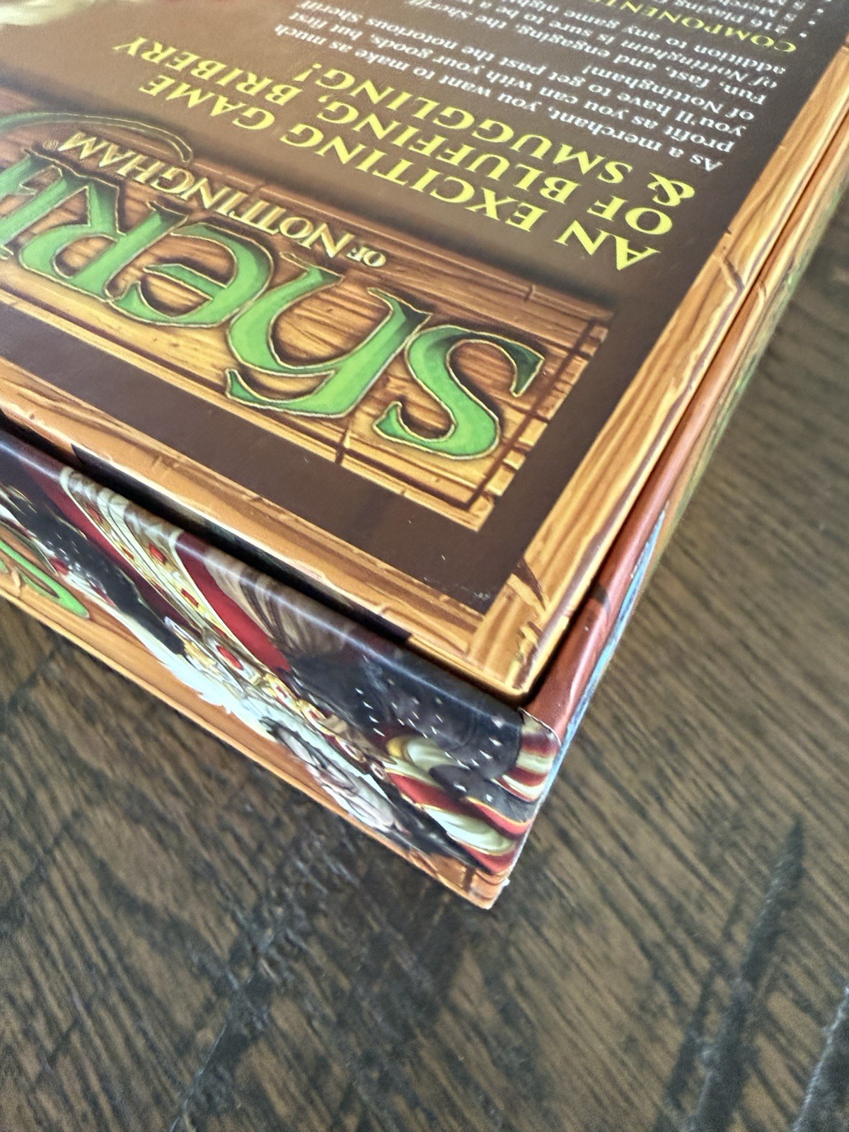 Arcane Wonders Sheriff of Nottingham Board Game 2014, New Complete Open Box