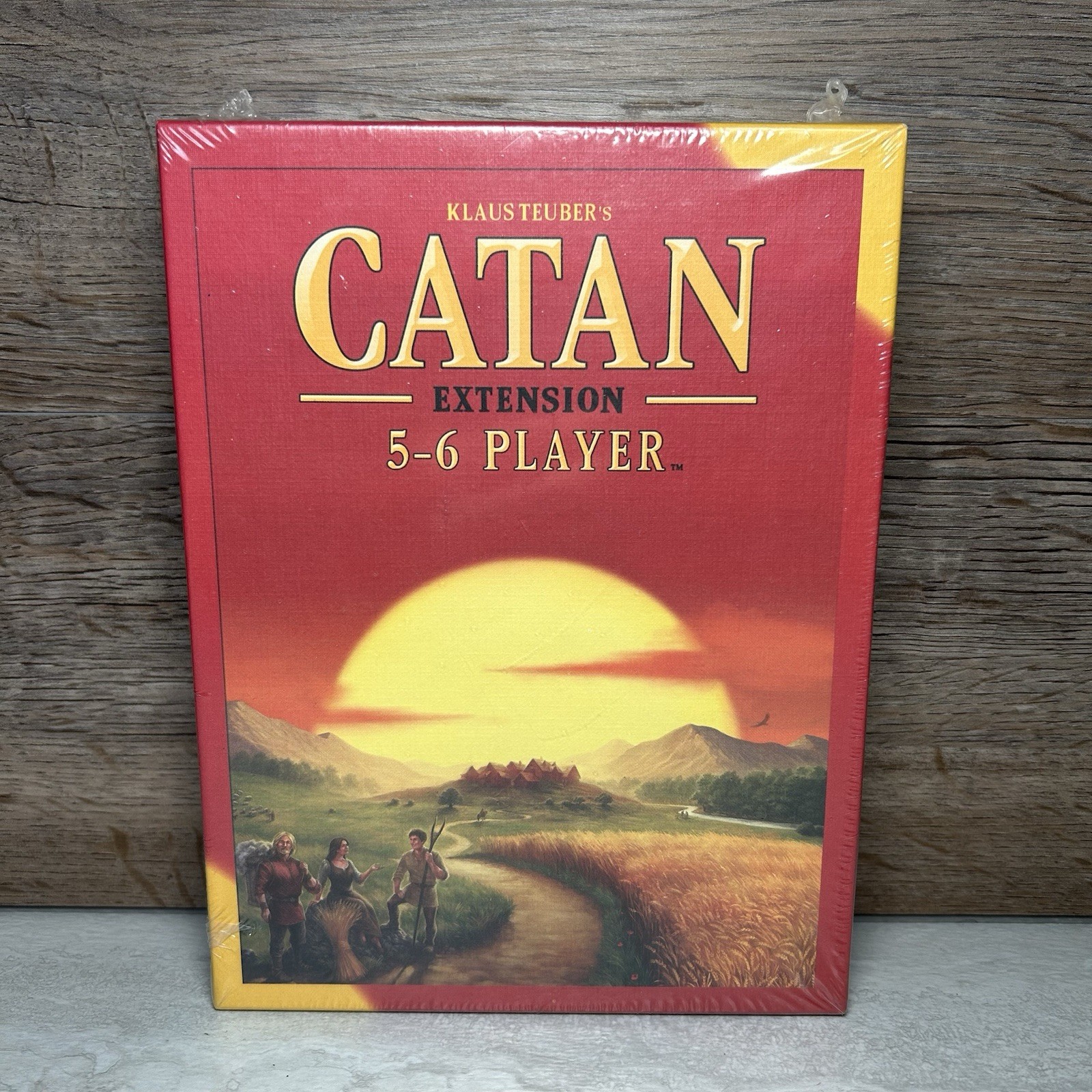 NEW Sealed Settlers of Catan 5-6 Player Extension Expansion Klaus Teuber