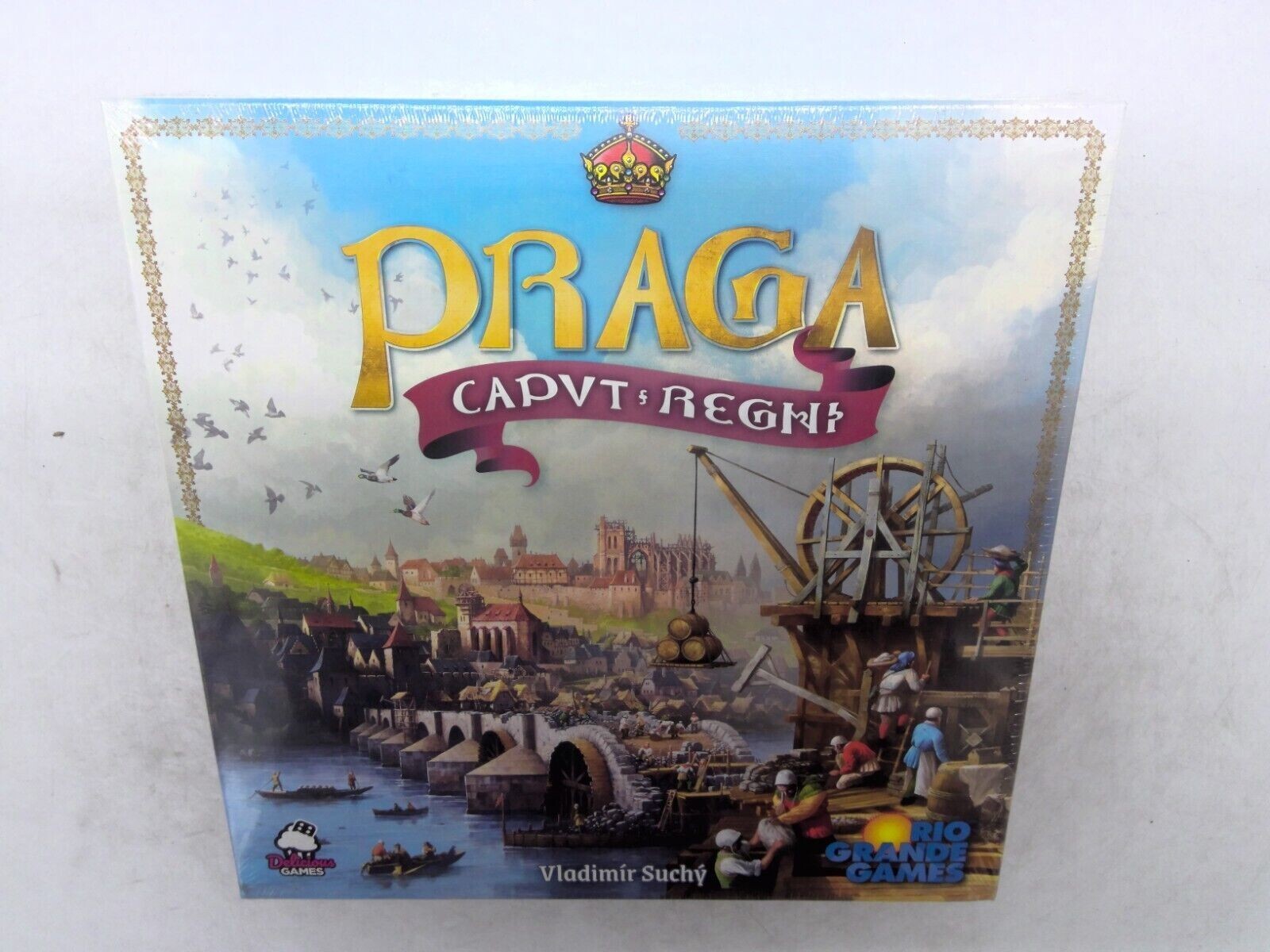 Praga Caput Regni Board Game – 2020 – Brand New & Sealed (damaged box)