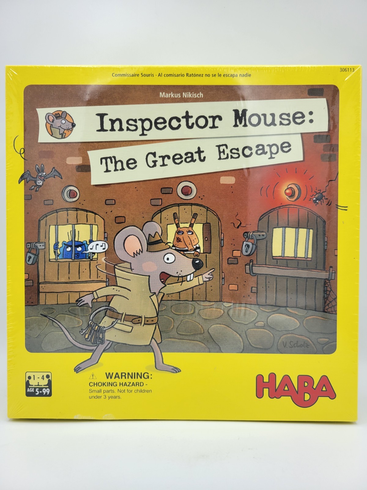 HABA Board Game Inspector Mouse – The Great Escape Box New Sealed