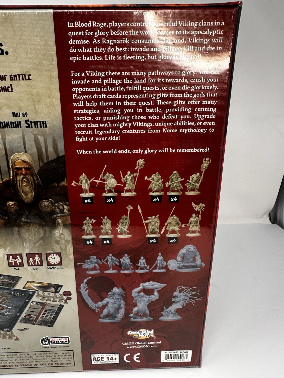 Blood Rage Core Game Box (BLR001CMON) NEW SEALED