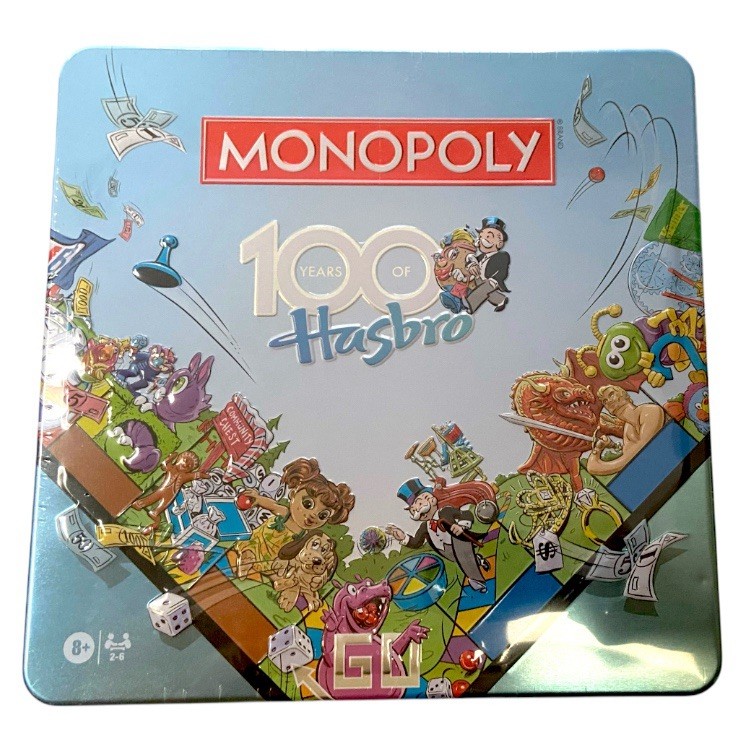 WS Game Company Monopoly Hasbro 100th Anniversary Edition Collectible Tin New